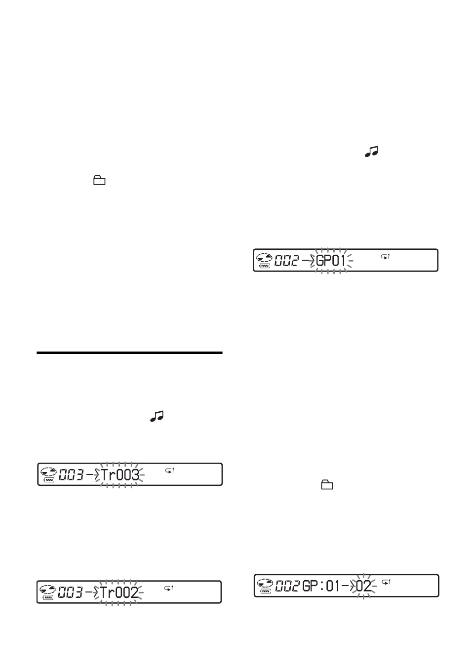Moving recorded tracks | Sony MZ-N10 User Manual | Page 70 / 136