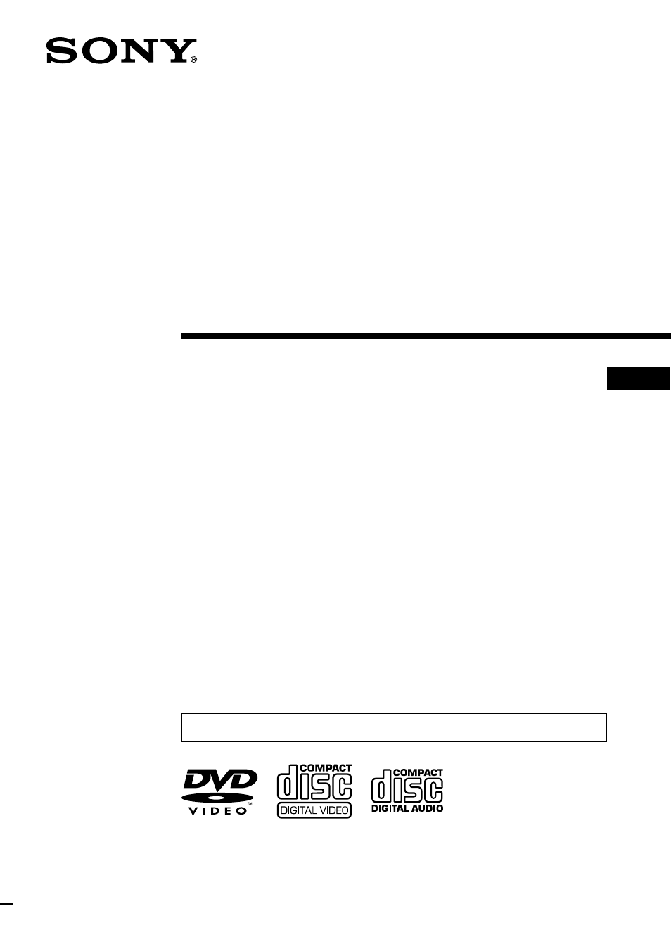 Sony MV-101 User Manual | 36 pages