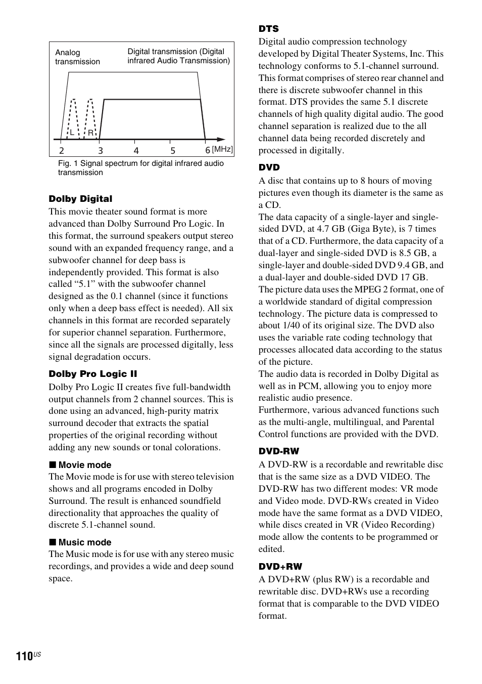 Sony DAVLF1H User Manual | Page 110 / 127