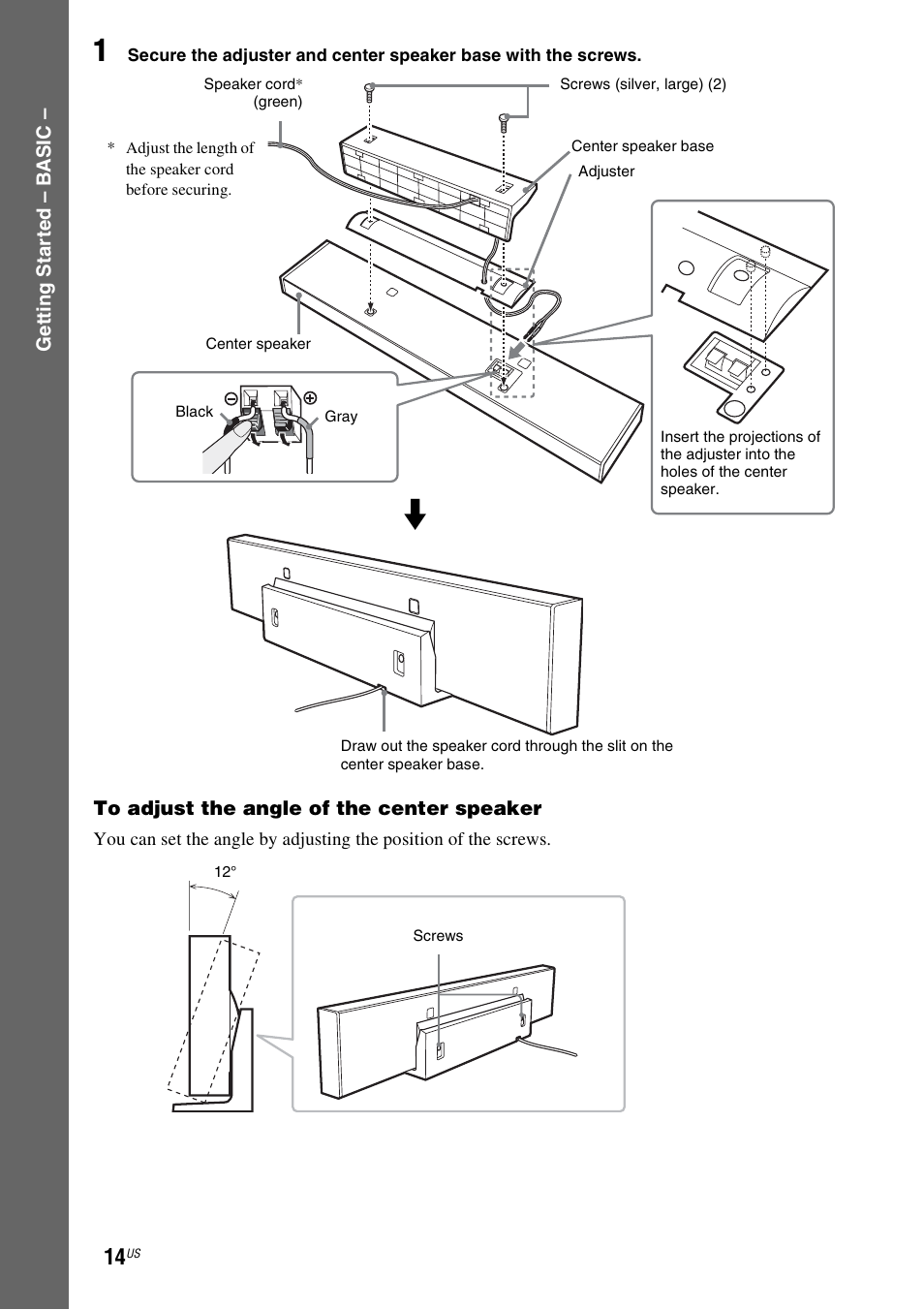 Sony DAVLF1H User Manual | Page 14 / 127