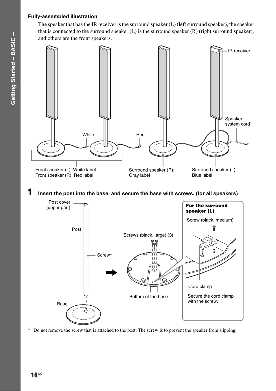 Sony DAVLF1H User Manual | Page 16 / 127