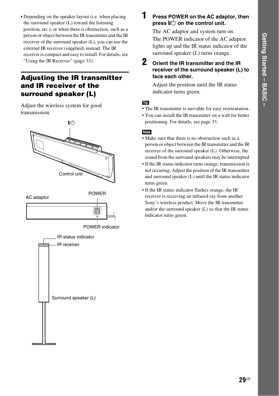 Sony DAVLF1H User Manual | Page 29 / 127