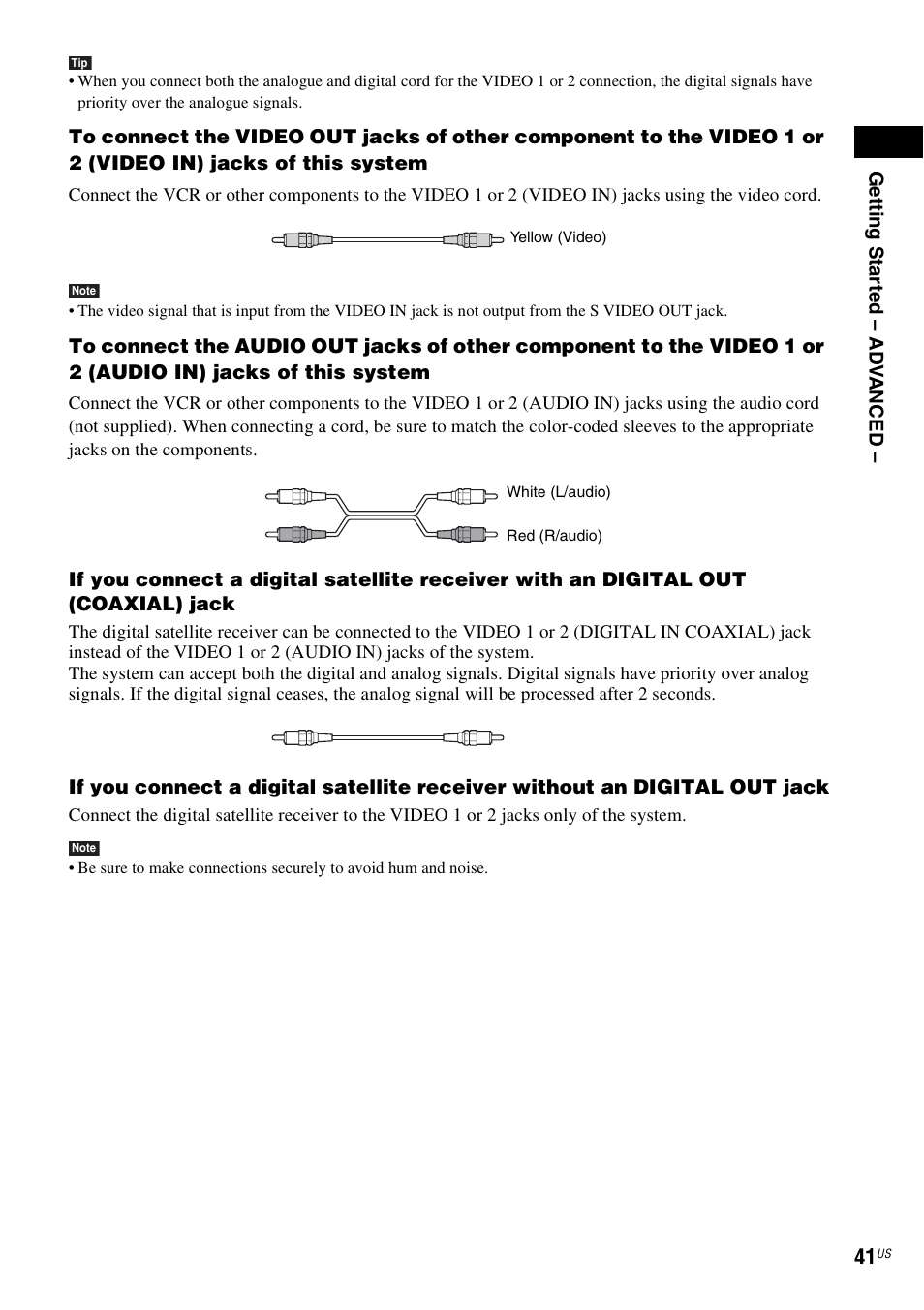 Sony DAVLF1H User Manual | Page 41 / 127