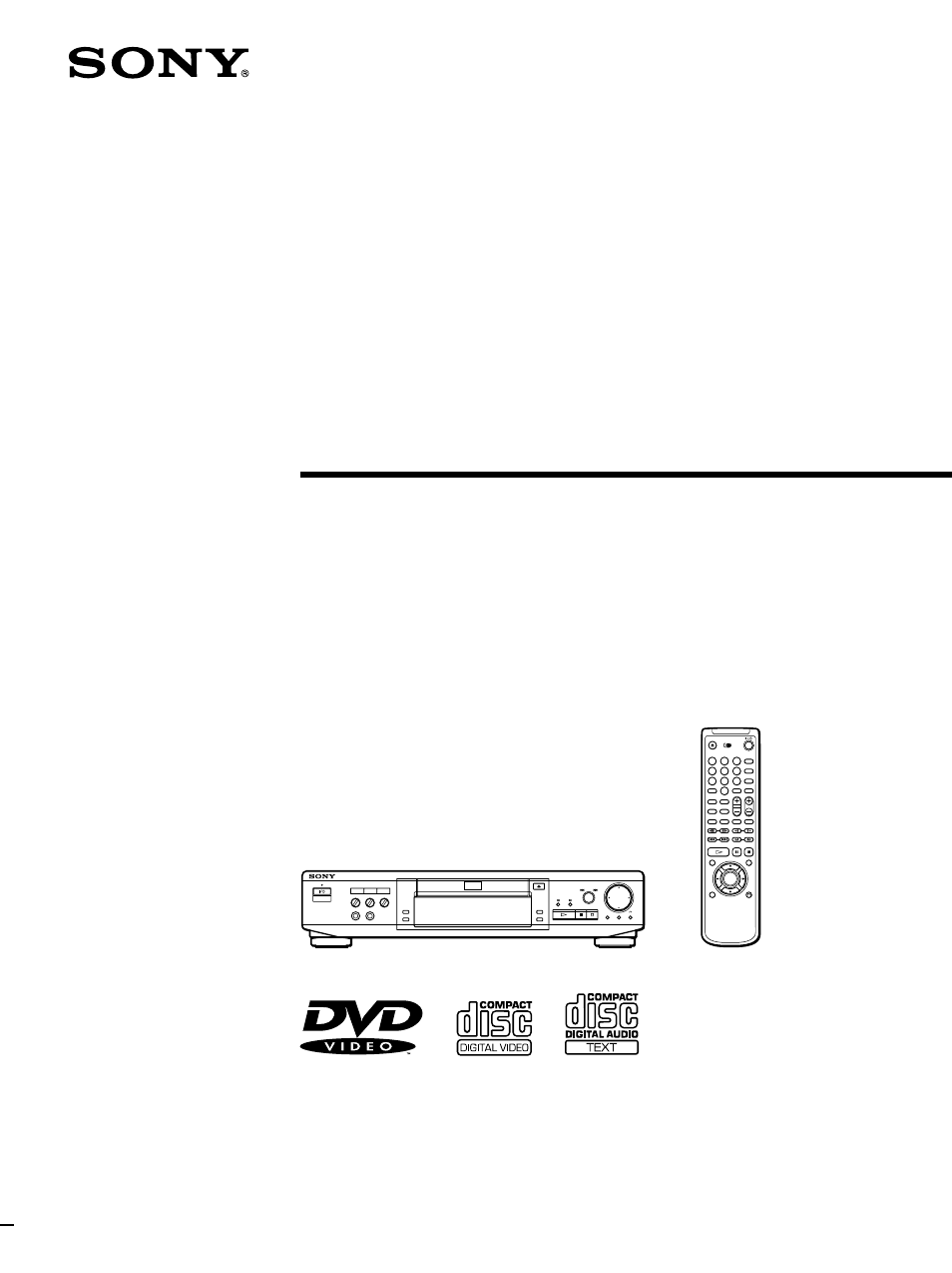 Sony DVP-K333 User Manual | 72 pages