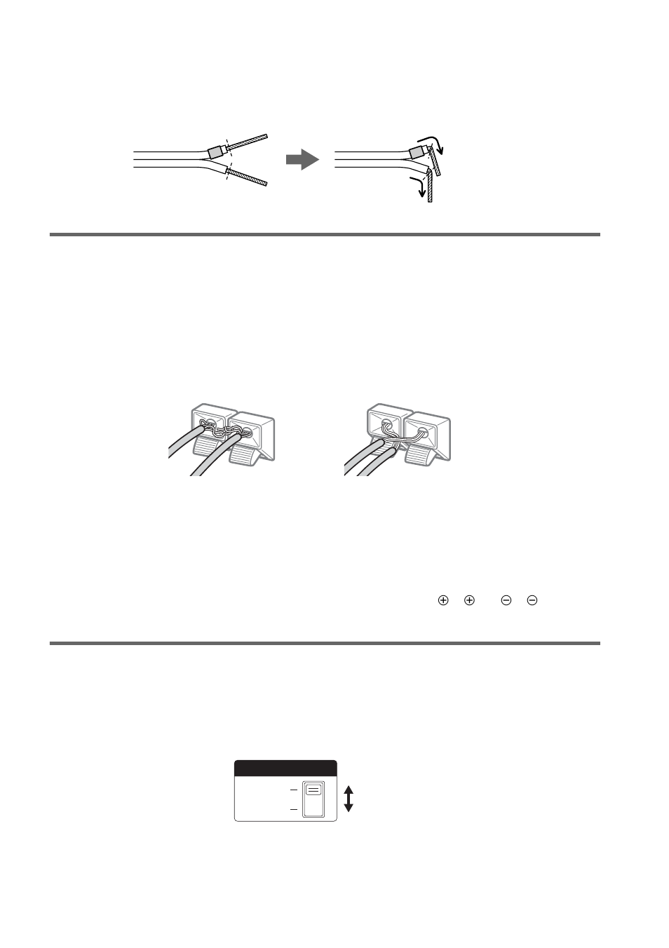 To avoid short-circuiting the speakers | Sony DAV-SC8 User Manual | Page 14 / 88