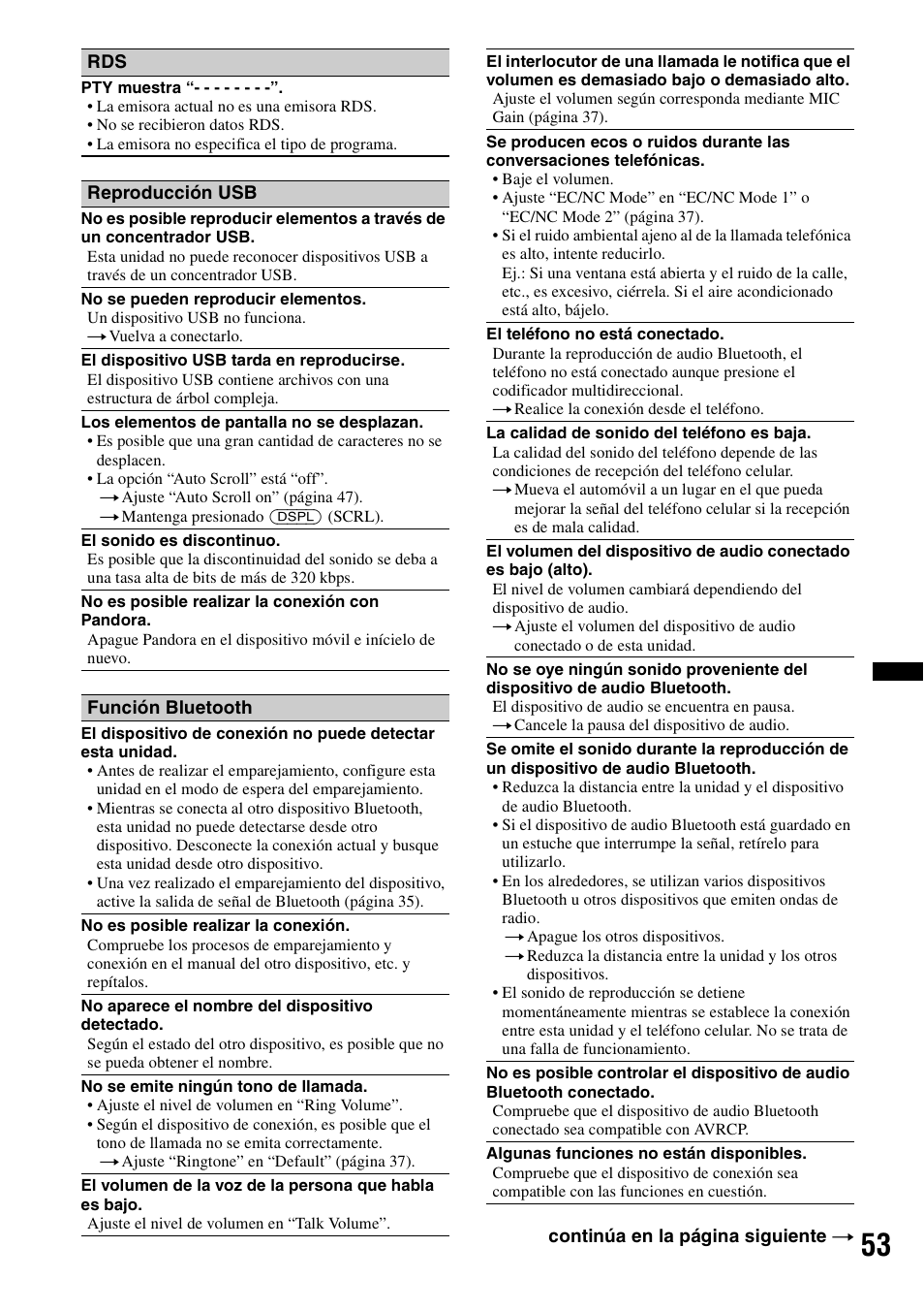 Sony DSX-S310BTX User Manual | Page 103 / 108