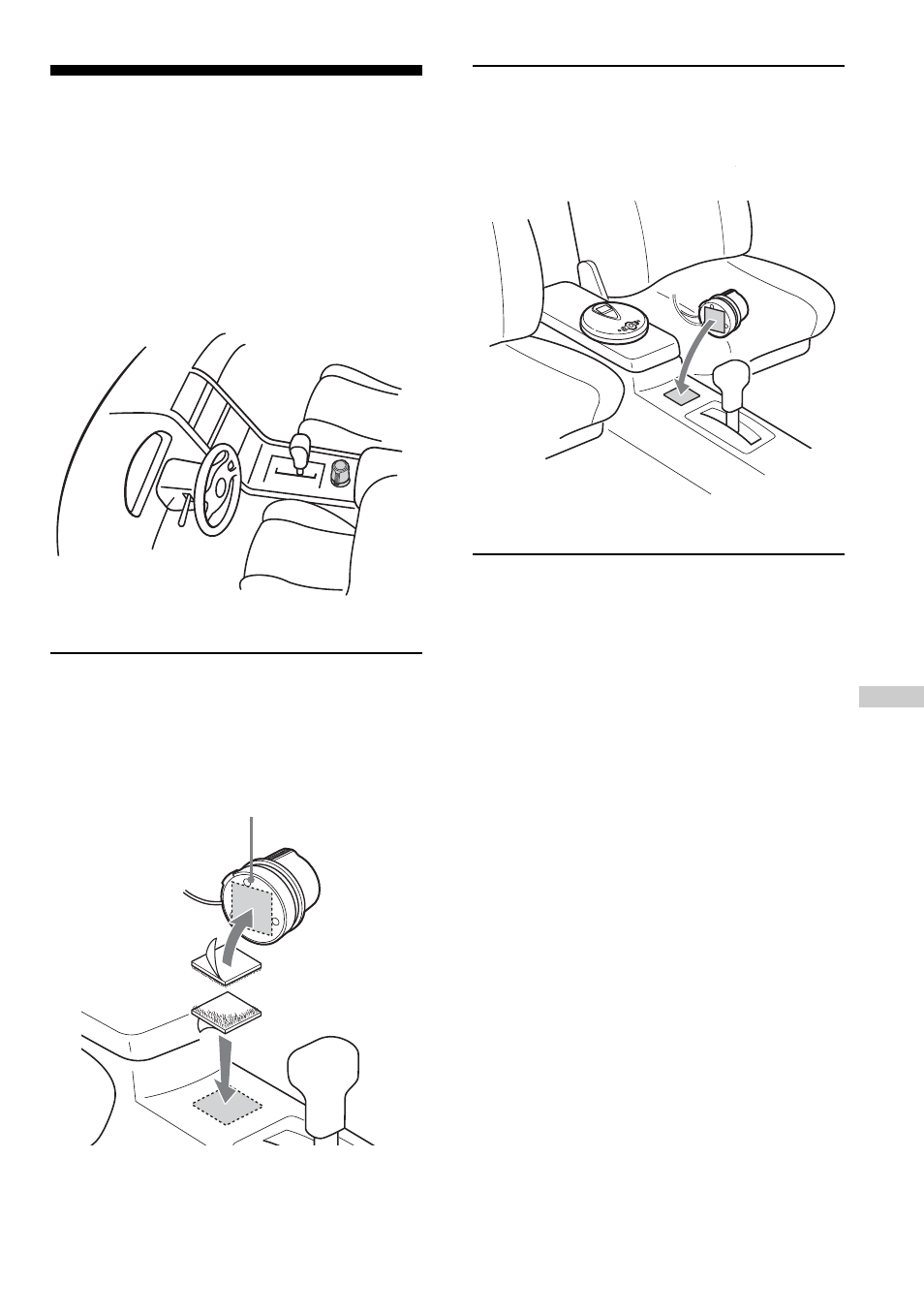 Mounting the rotary commander | Sony D-NE300CK User Manual | Page 27 / 36