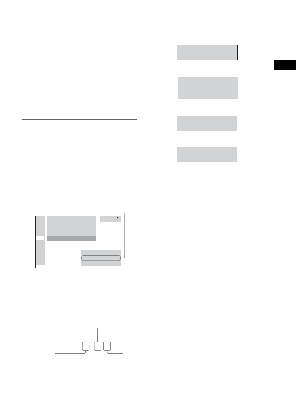 Dolby digital 3 / 2, Program format | Sony Model DAV-SR4W User Manual | Page 53 / 108