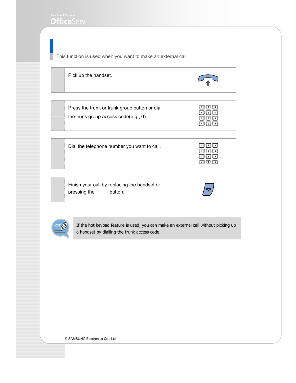 Samsung ITP-5114D EN User Manual | Page 22 / 40