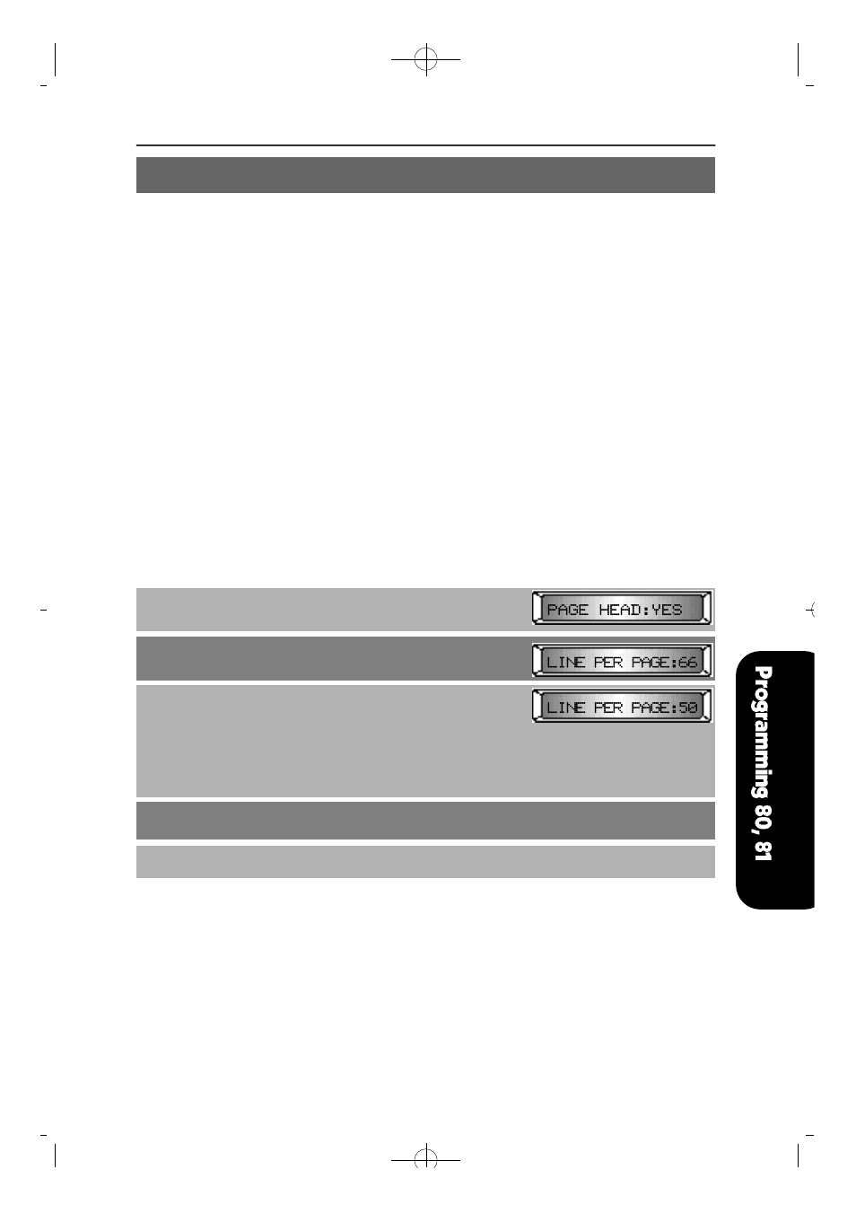 Mmc 81 smdr options | Samsung NX-308 User Manual | Page 138 / 172