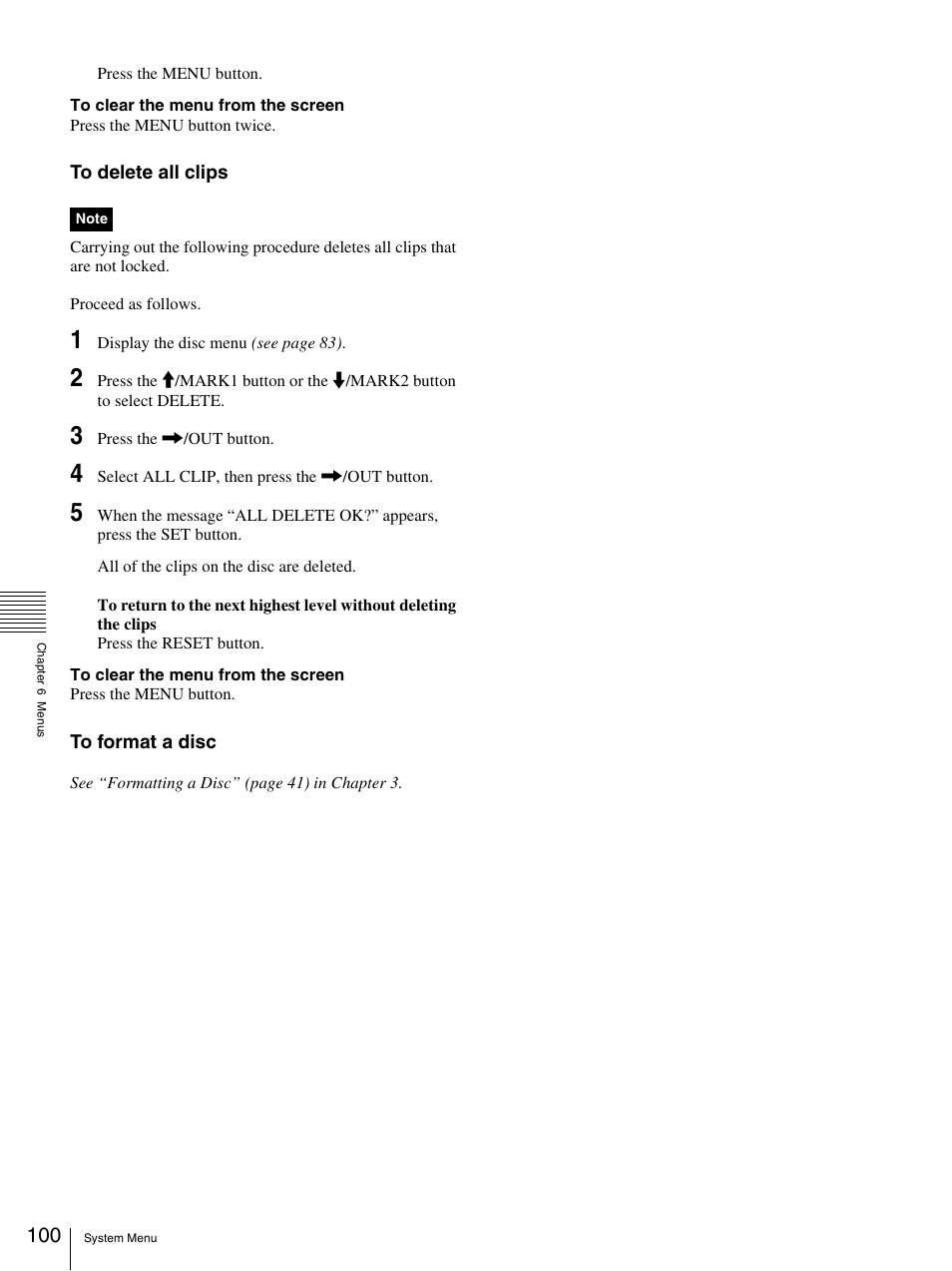Sony PDW-F70 User Manual | Page 100 / 126
