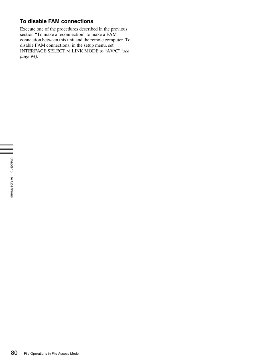 Sony PDW-F70 User Manual | Page 80 / 126