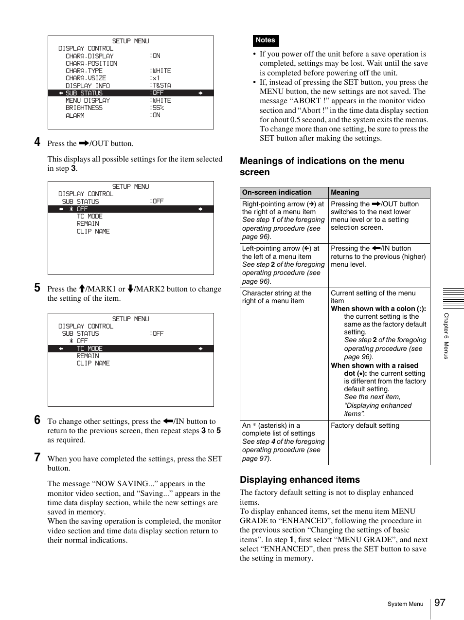 Sony PDW-F70 User Manual | Page 97 / 126