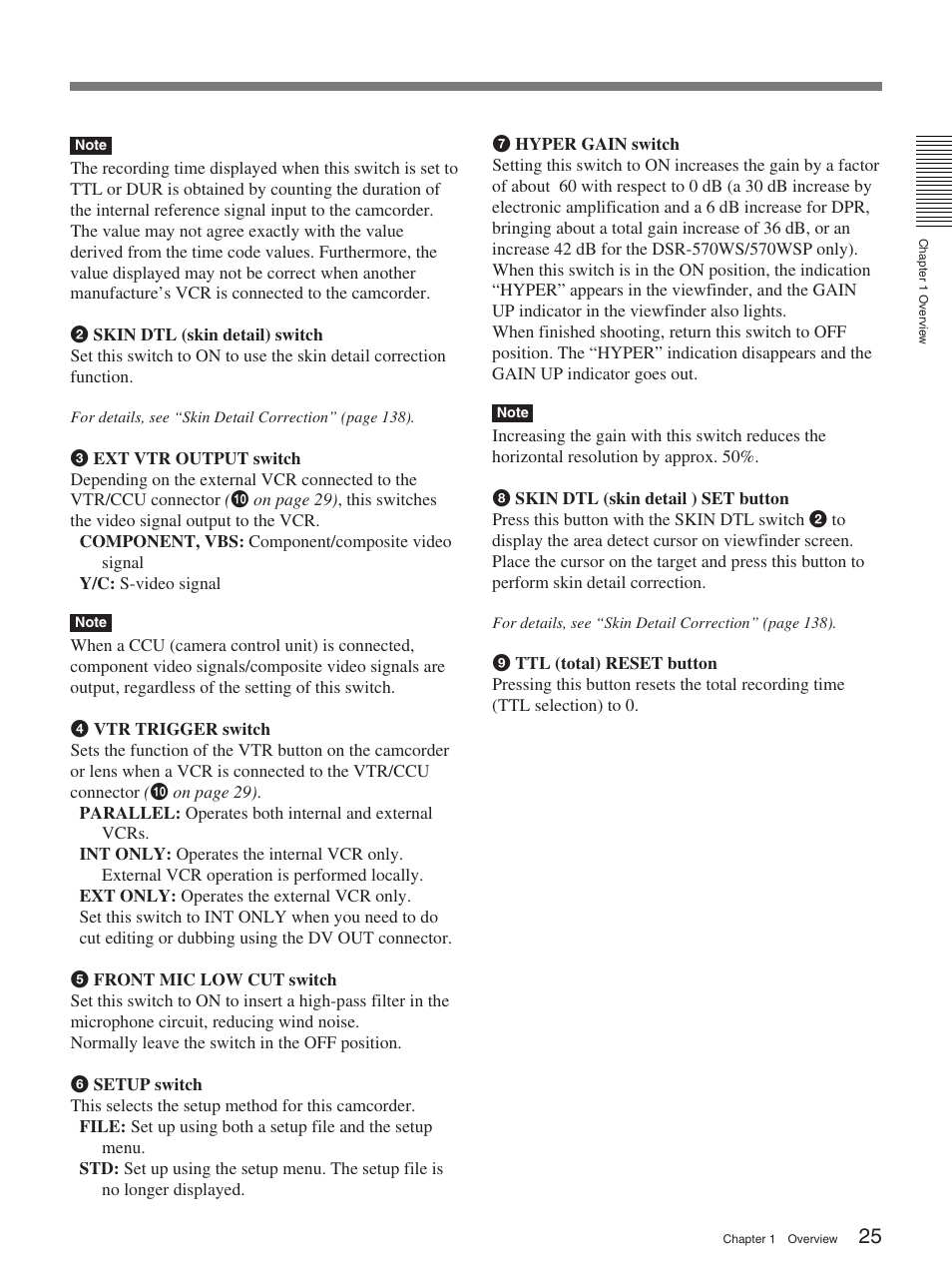Sony 570WSPL User Manual | Page 25 / 160