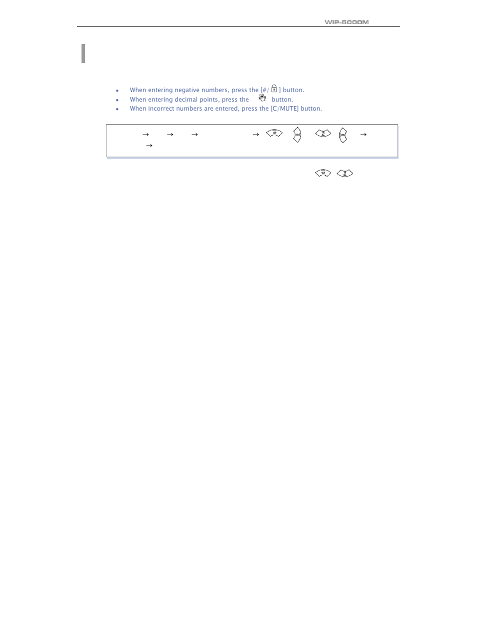 Using the electronic calculator | Samsung WIP-5000 User Manual | Page 63 / 109