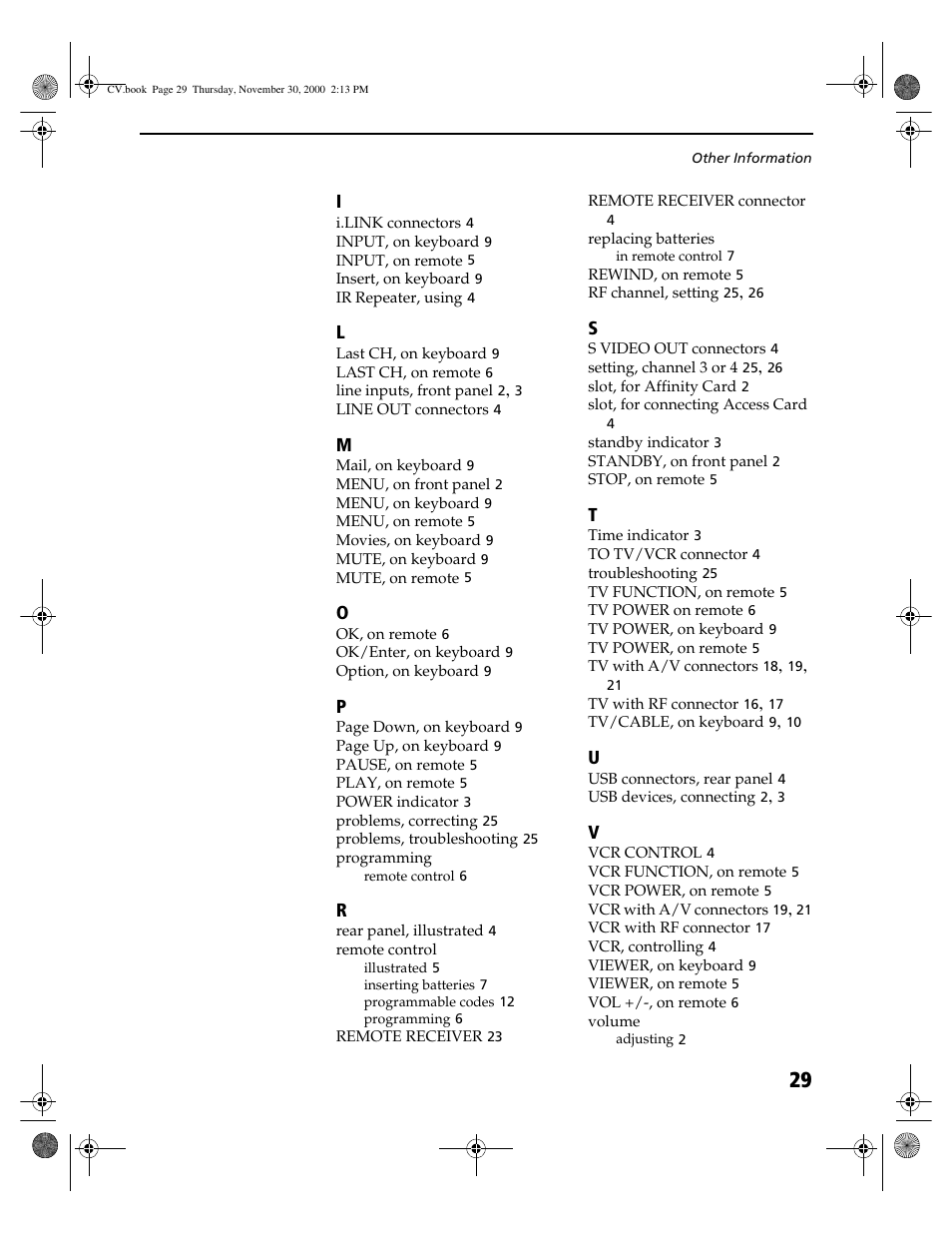 Sony DHG-M55CV User Manual | Page 35 / 38