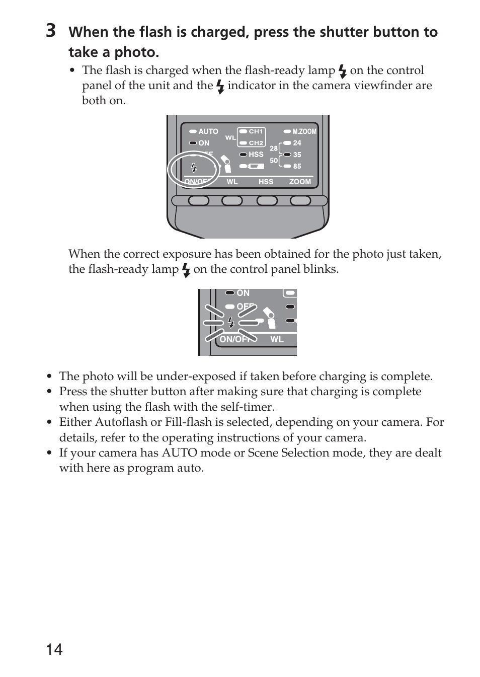 Sony HVL-F36AM User Manual | Page 14 / 212