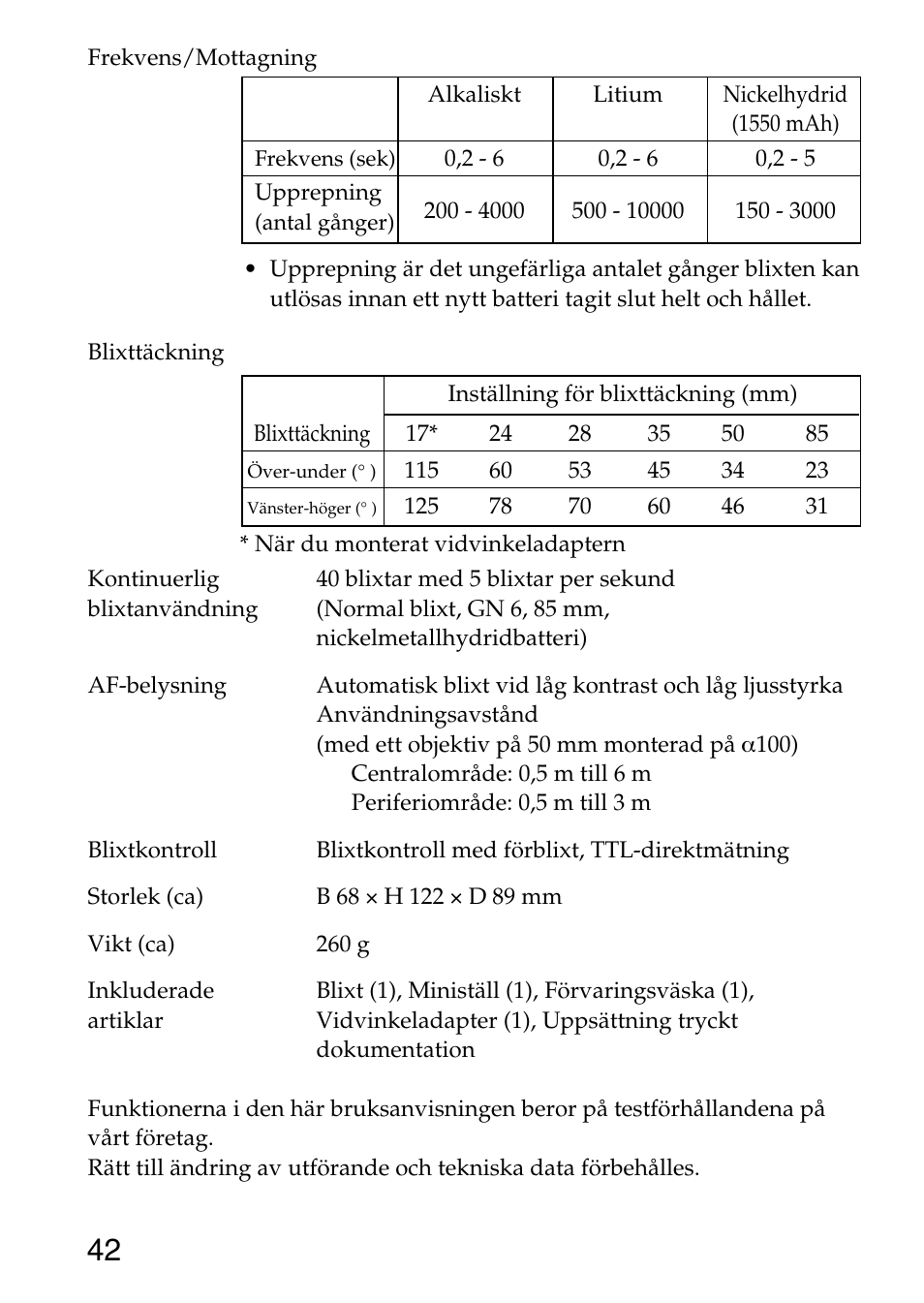 Sony HVL-F36AM User Manual | Page 168 / 212