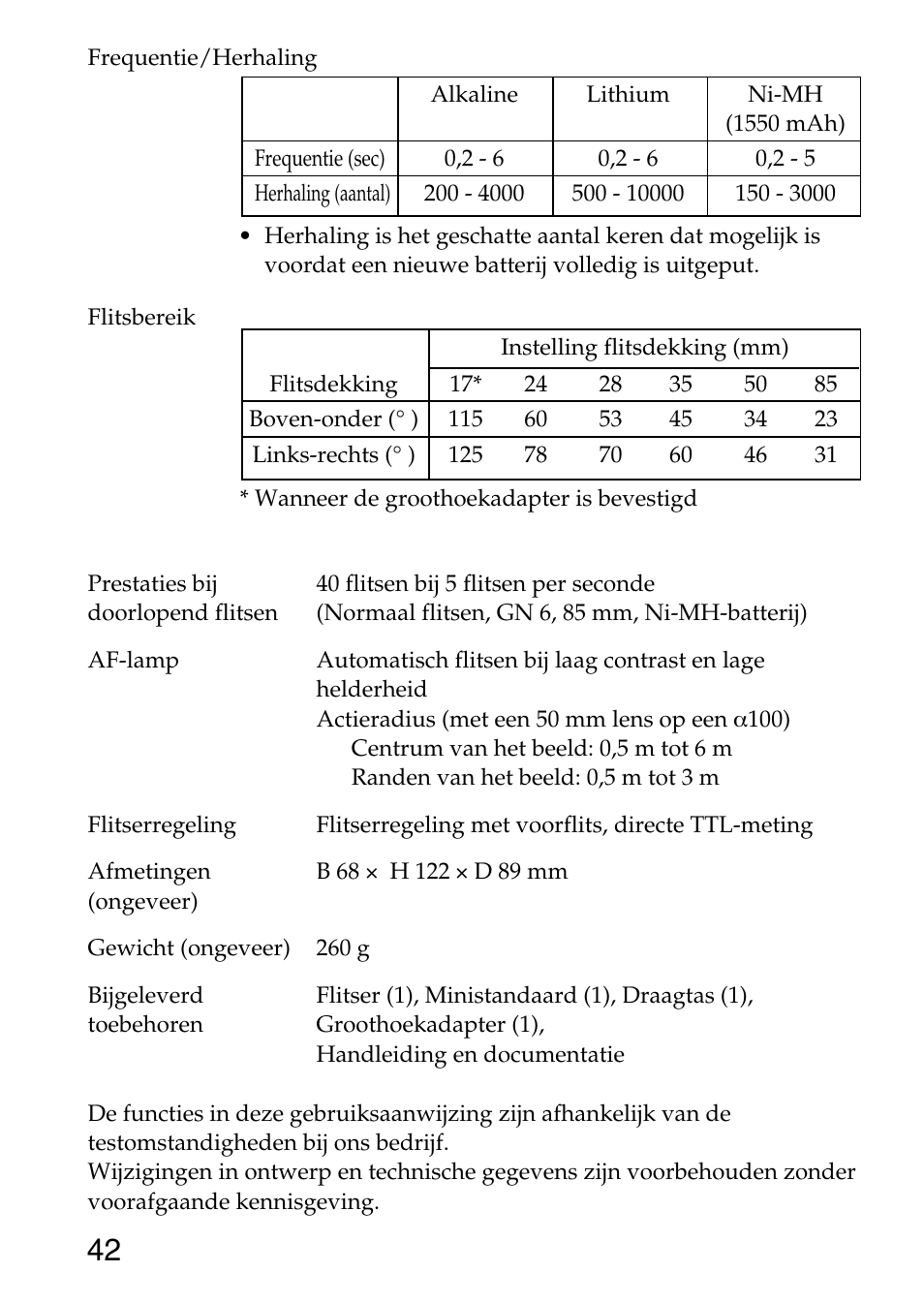 Sony HVL-F36AM User Manual | Page 84 / 212