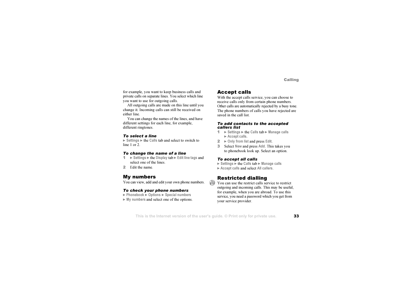 Sony Z1010 User Manual | Page 33 / 95