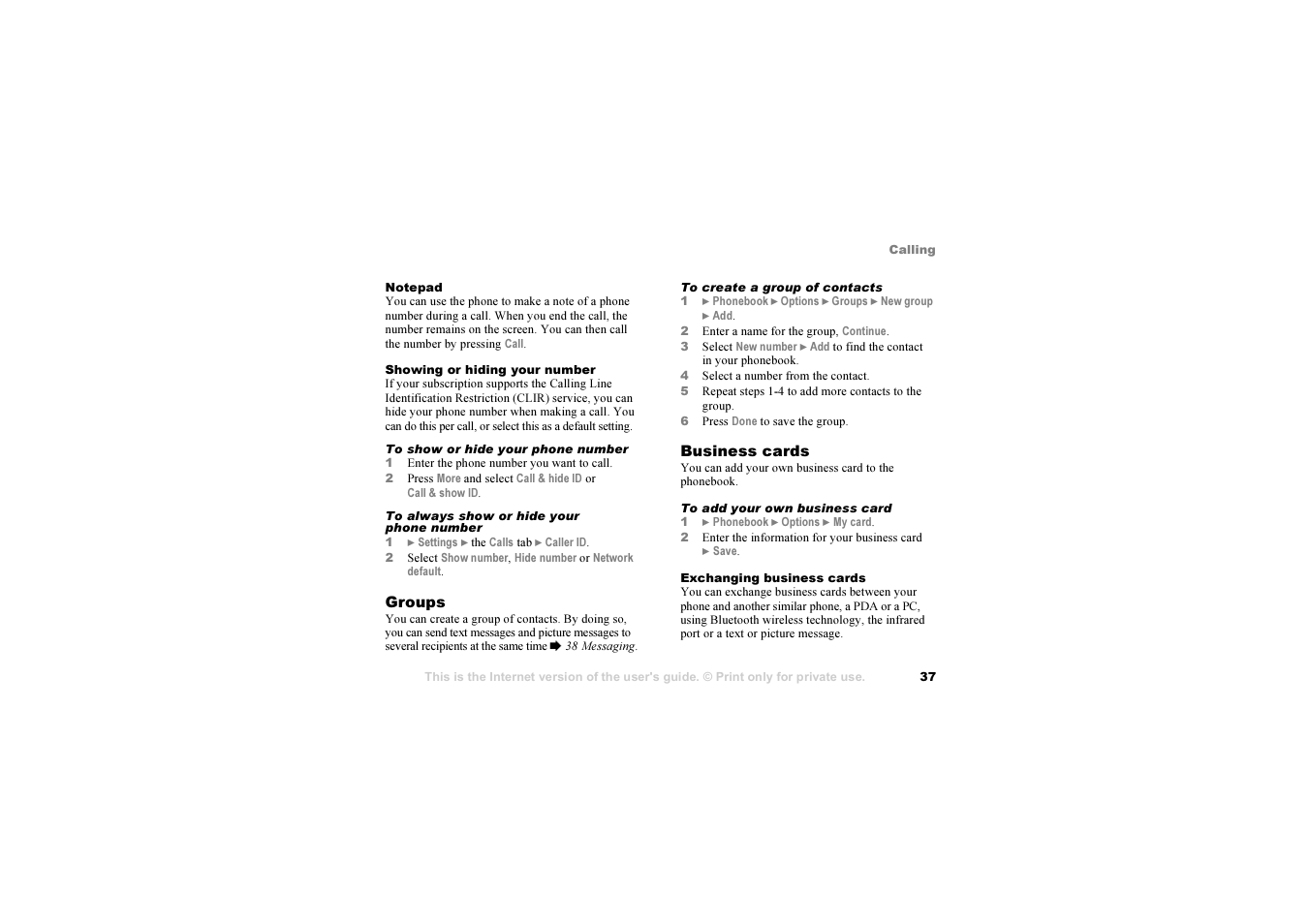 Sony Z1010 User Manual | Page 37 / 95