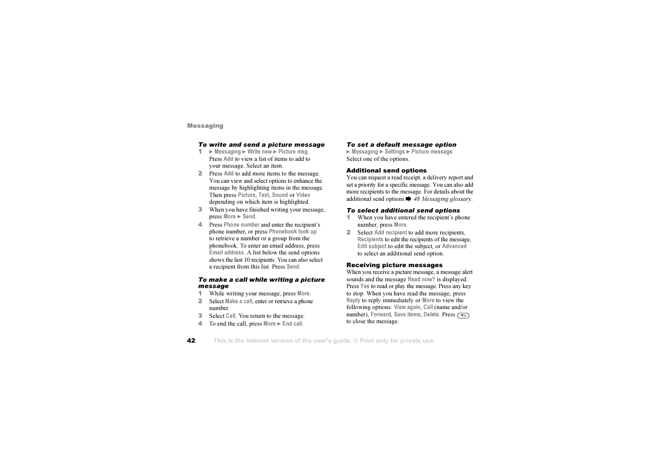 Sony Z1010 User Manual | Page 42 / 95