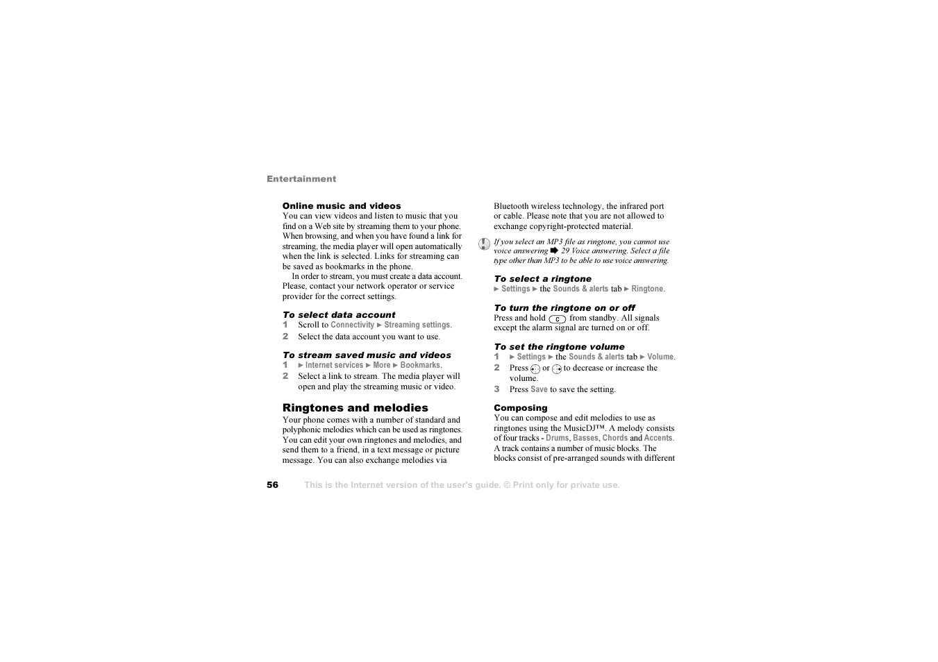 Sony Z1010 User Manual | Page 56 / 95