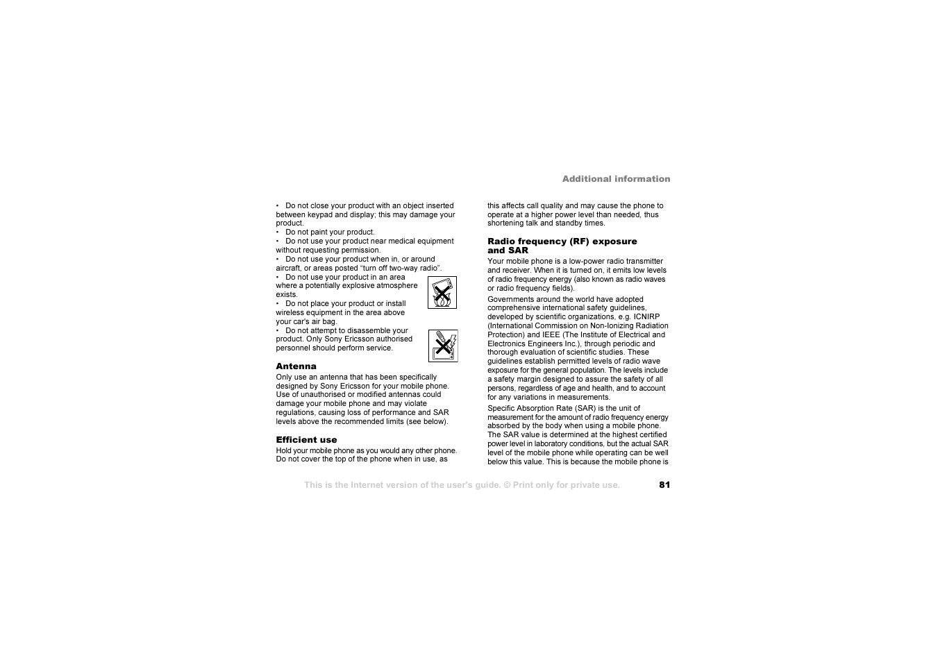 Sony Z1010 User Manual | Page 81 / 95
