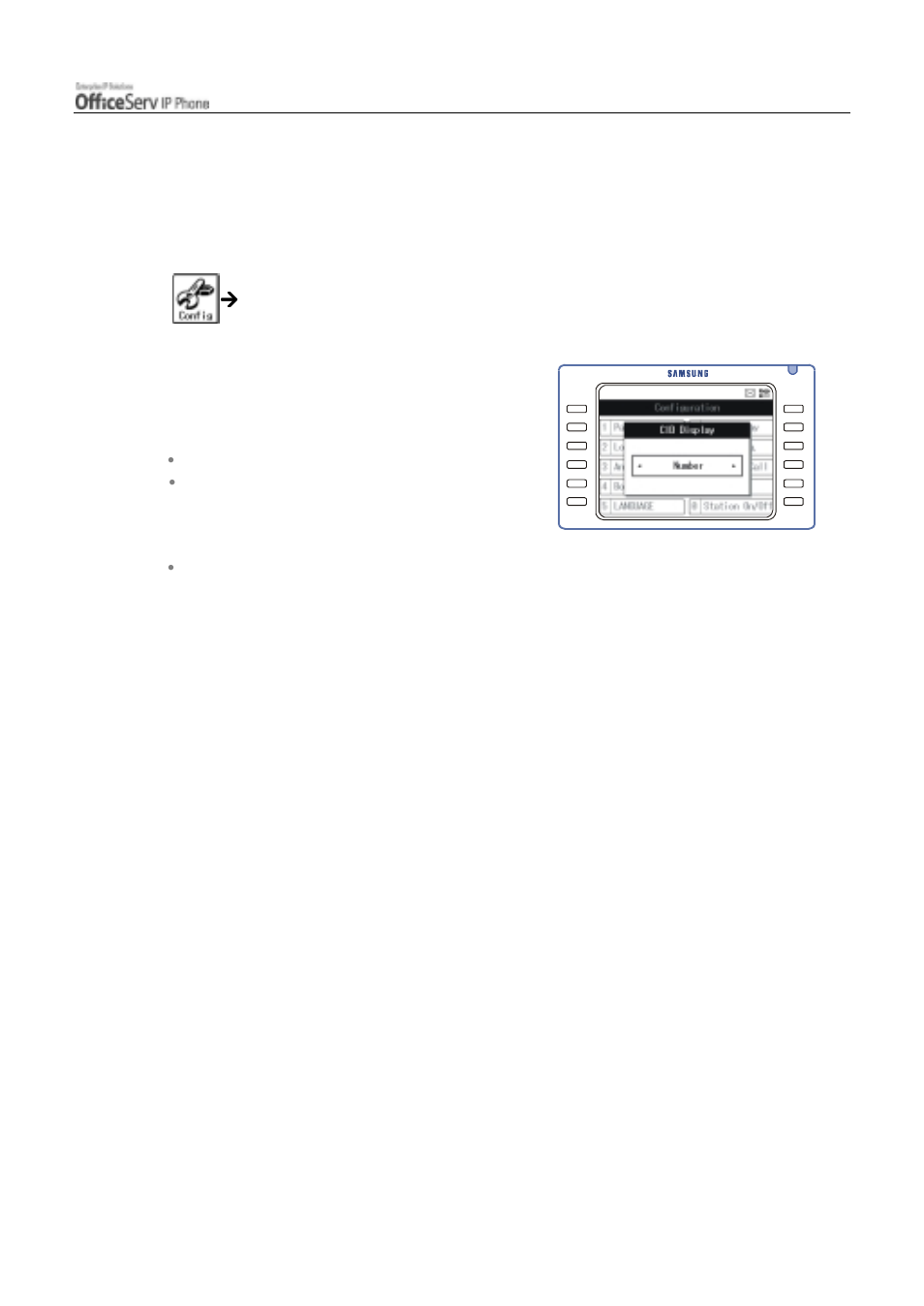 Setting the method of cid display | Samsung ITP5012L User Manual | Page 151 / 164