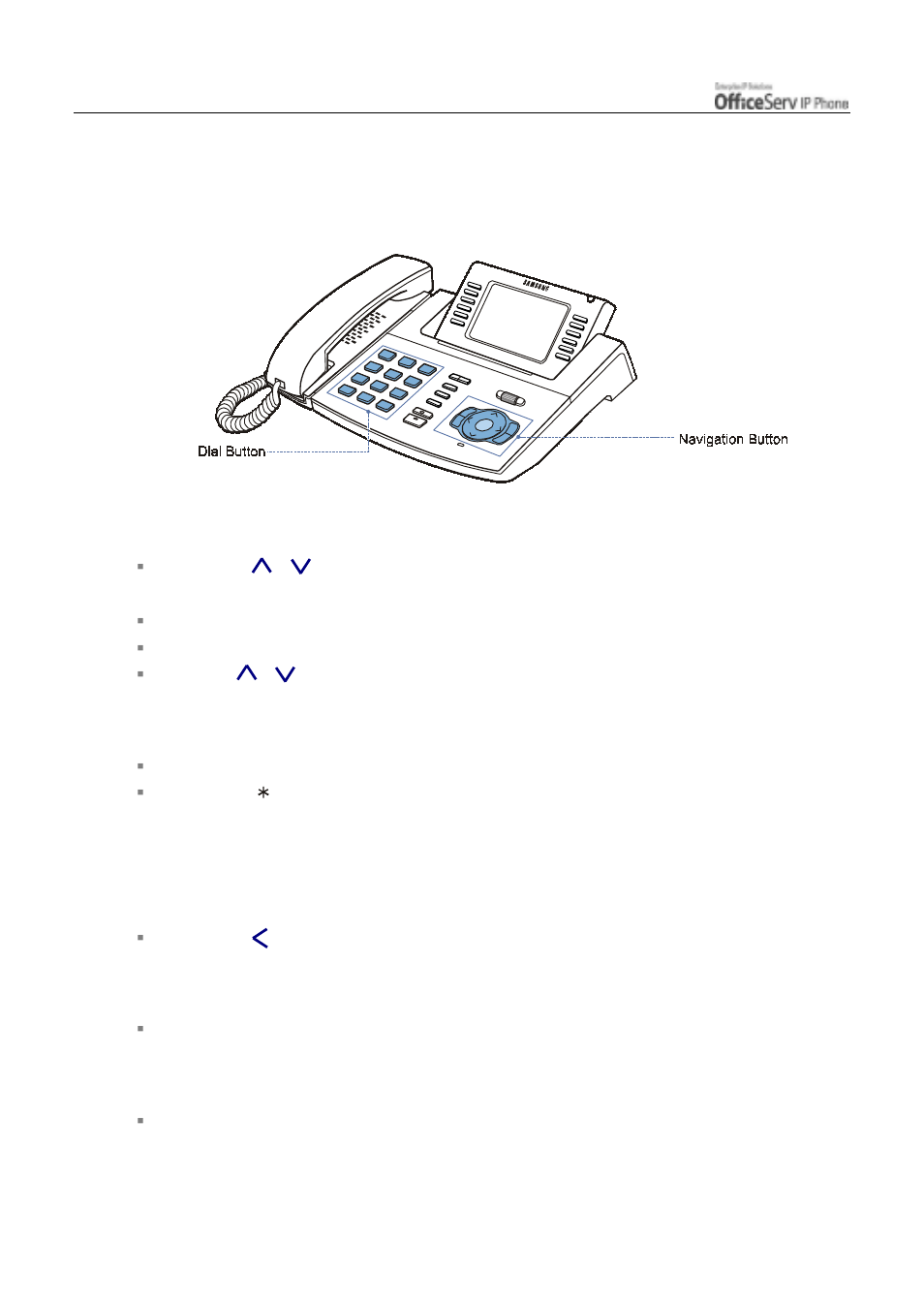 Editing, Moving between menus, Entering numbers, characters, and period(.) | Deleting entries, Saving entries, Cancelling settings | Samsung ITP5012L User Manual | Page 42 / 164