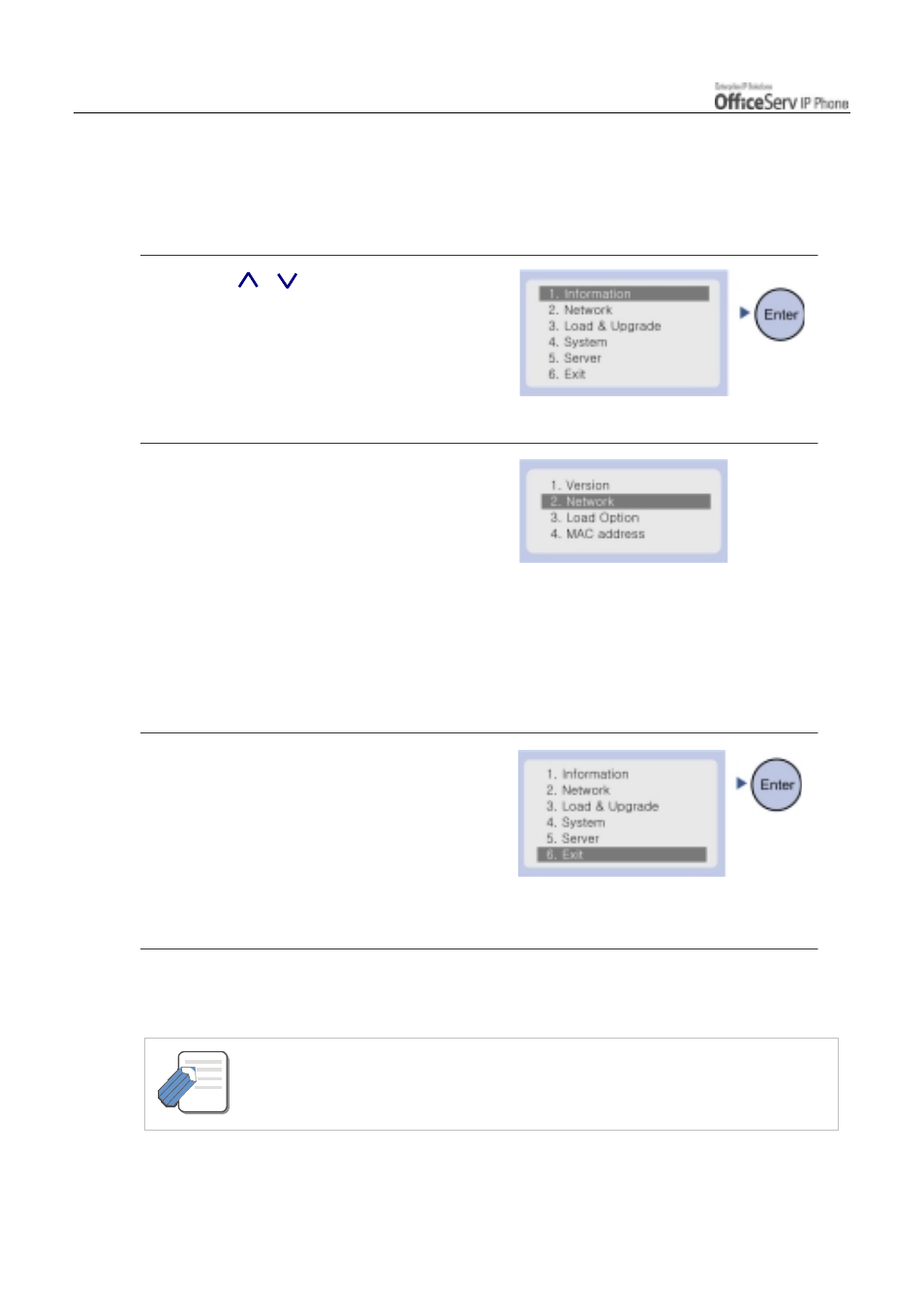 Verifying settings, Exiting setup | Samsung ITP5012L User Manual | Page 48 / 164