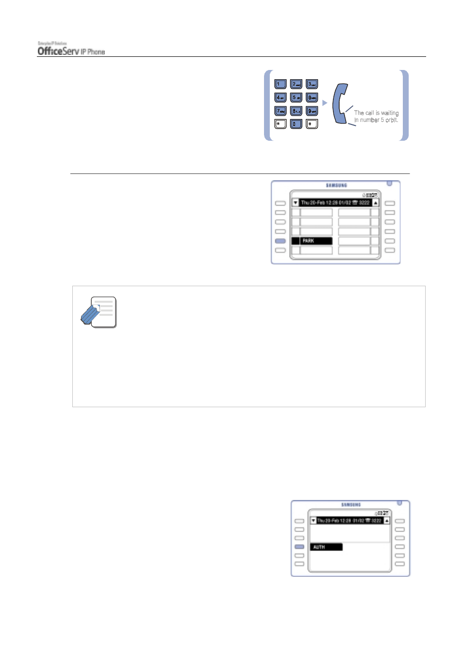 Using authorization or account codes, Using authorization codes | Samsung ITP5012L User Manual | Page 59 / 164