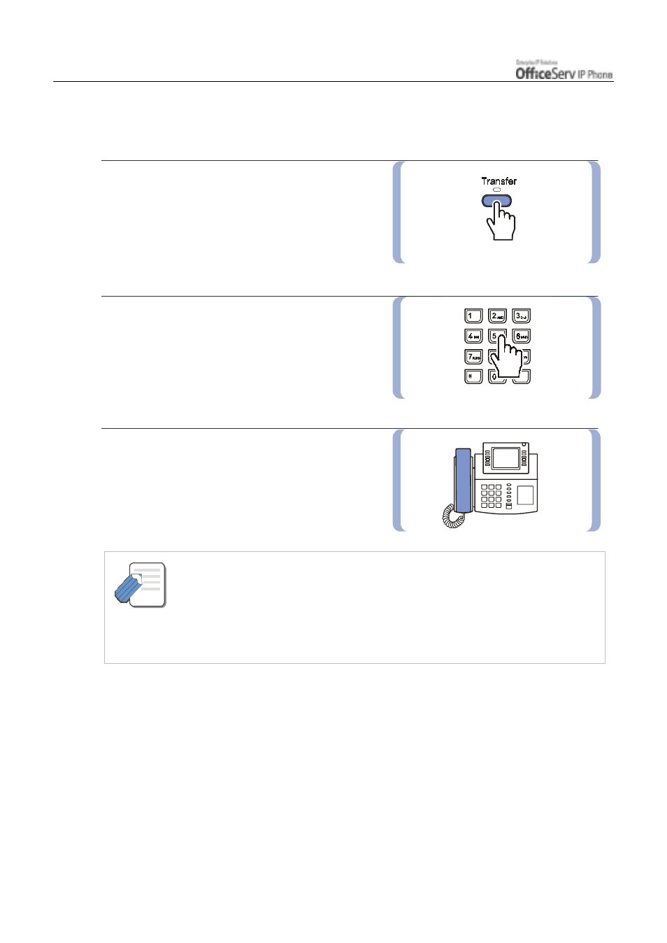 Call transfer | Samsung ITP5012L User Manual | Page 80 / 164