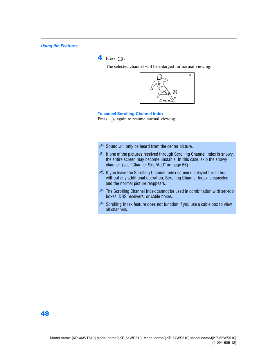 Sony KP-46WT510 User Manual | Page 51 / 86