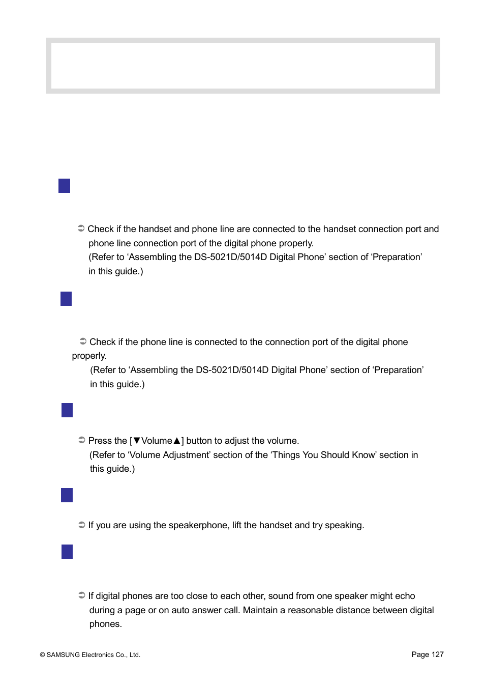 Annex, Troubleshooting | Samsung DS5021D User Manual | Page 141 / 144