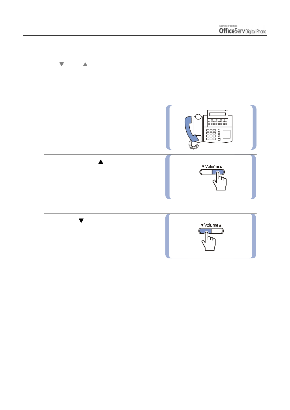 Volume adjustment, Adjusting handset volume | Samsung DS5021D User Manual | Page 42 / 144