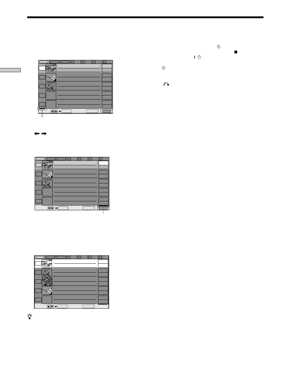 Sorting discs (disc explorer - sort mode) | Sony DVP-CX870D User Manual | Page 36 / 96
