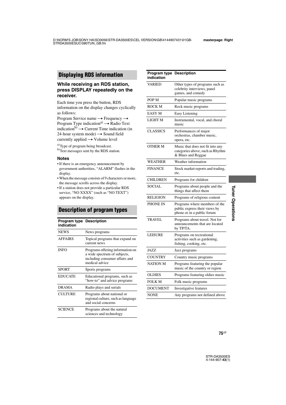 Sony 4-144-907-43(1) User Manual | Page 75 / 136