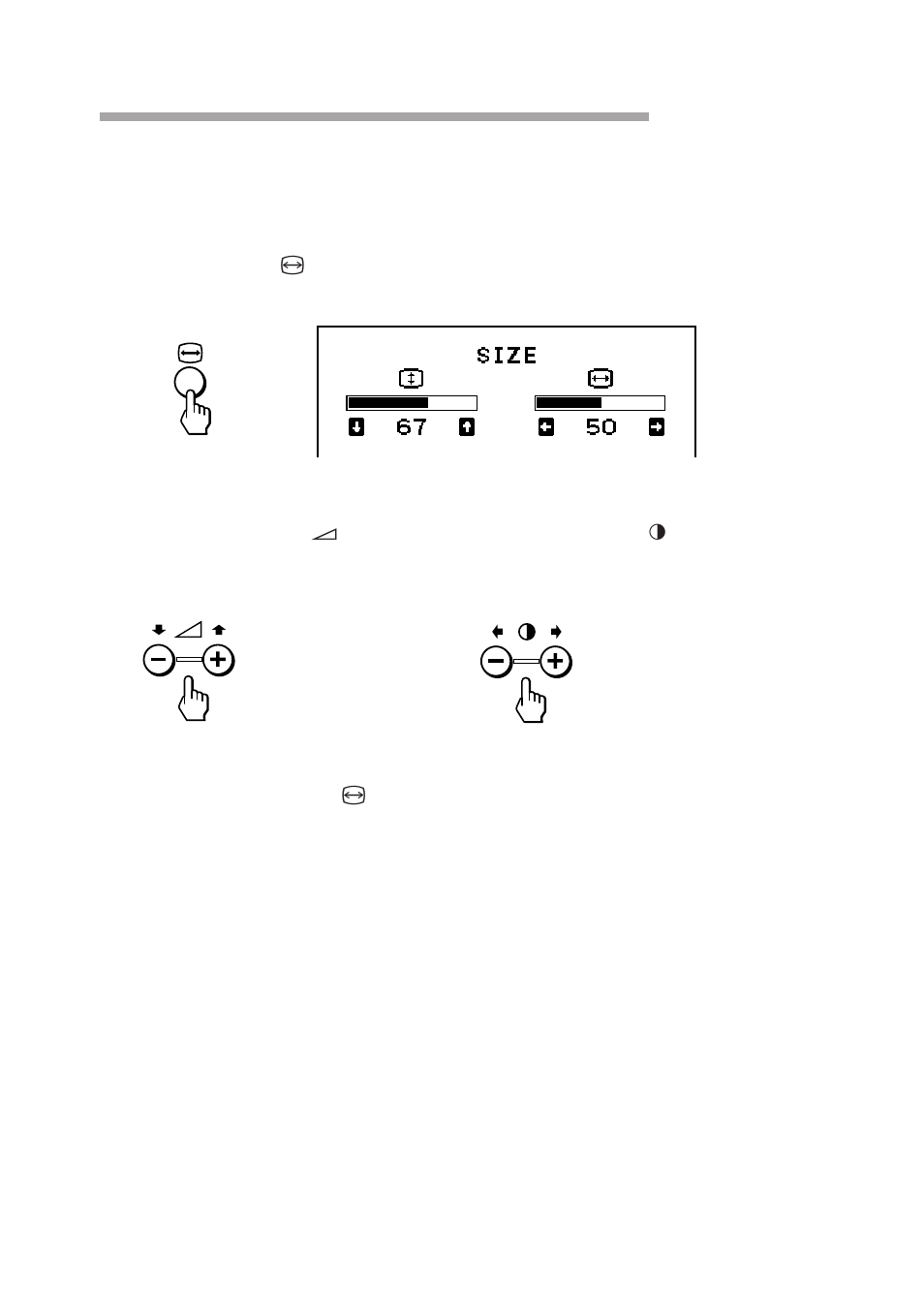 Ajuste del tamaño de la imagen | Sony CPD-120AS User Manual | Page 110 / 185