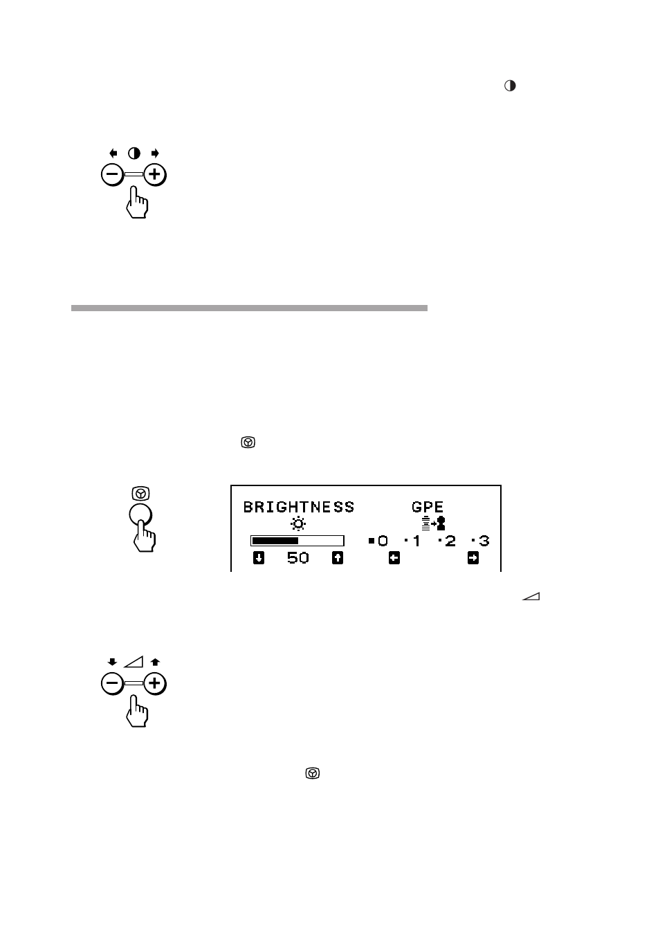 Regolazione della luminosità dell’immagine | Sony CPD-120AS User Manual | Page 138 / 185