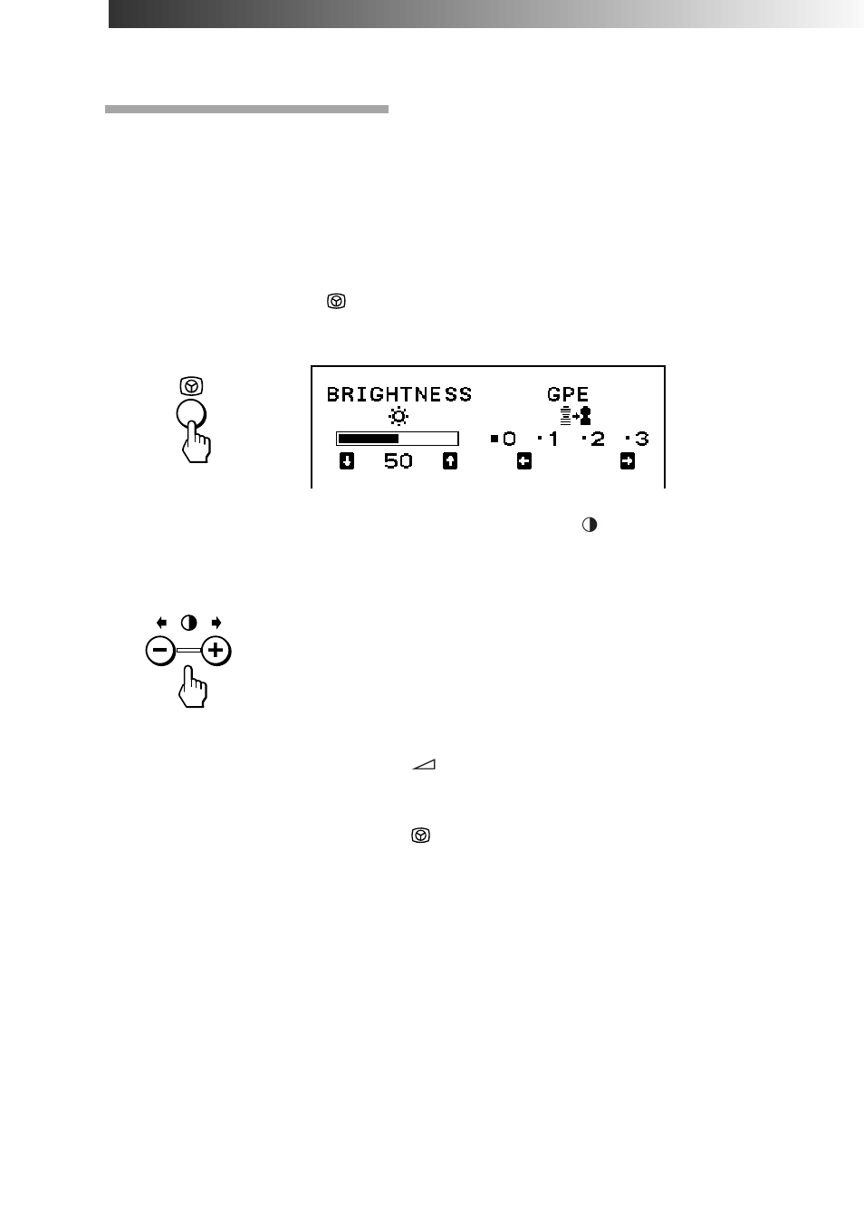 Funzioni disponibili, Selezione del gpe | Sony CPD-120AS User Manual | Page 145 / 185