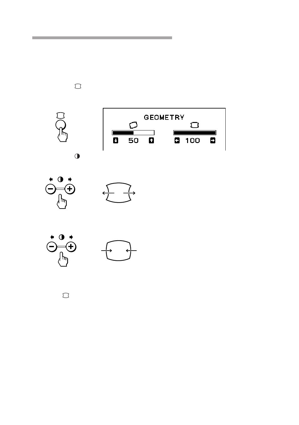 Adjusting the pincushion | Sony CPD-120AS User Manual | Page 22 / 185