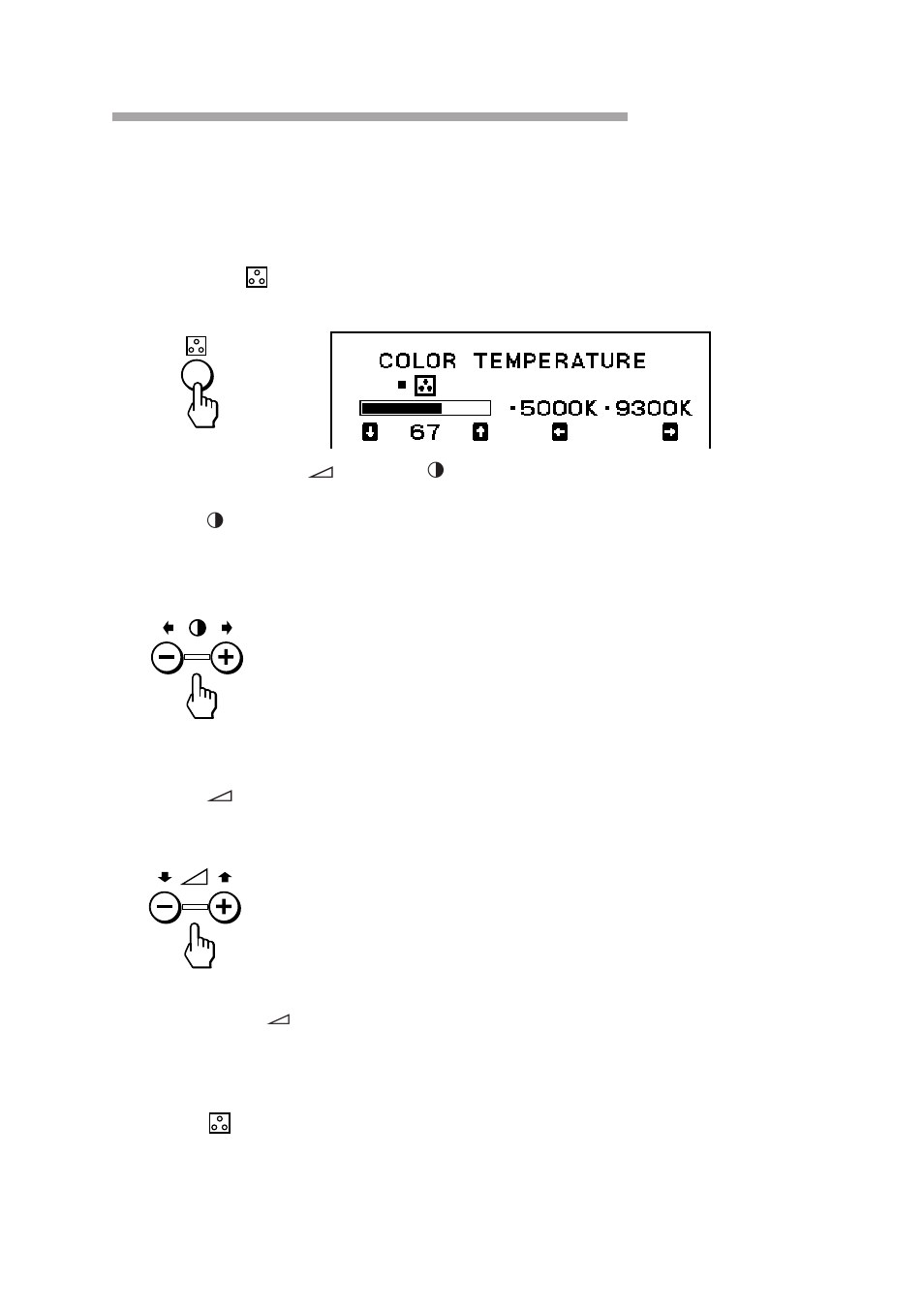 Setting the color temperature | Sony CPD-120AS User Manual | Page 23 / 185