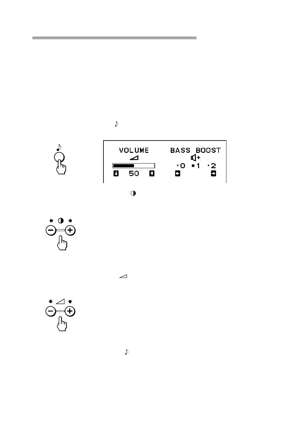 Auswählen der baßanhebung | Sony CPD-120AS User Manual | Page 86 / 185