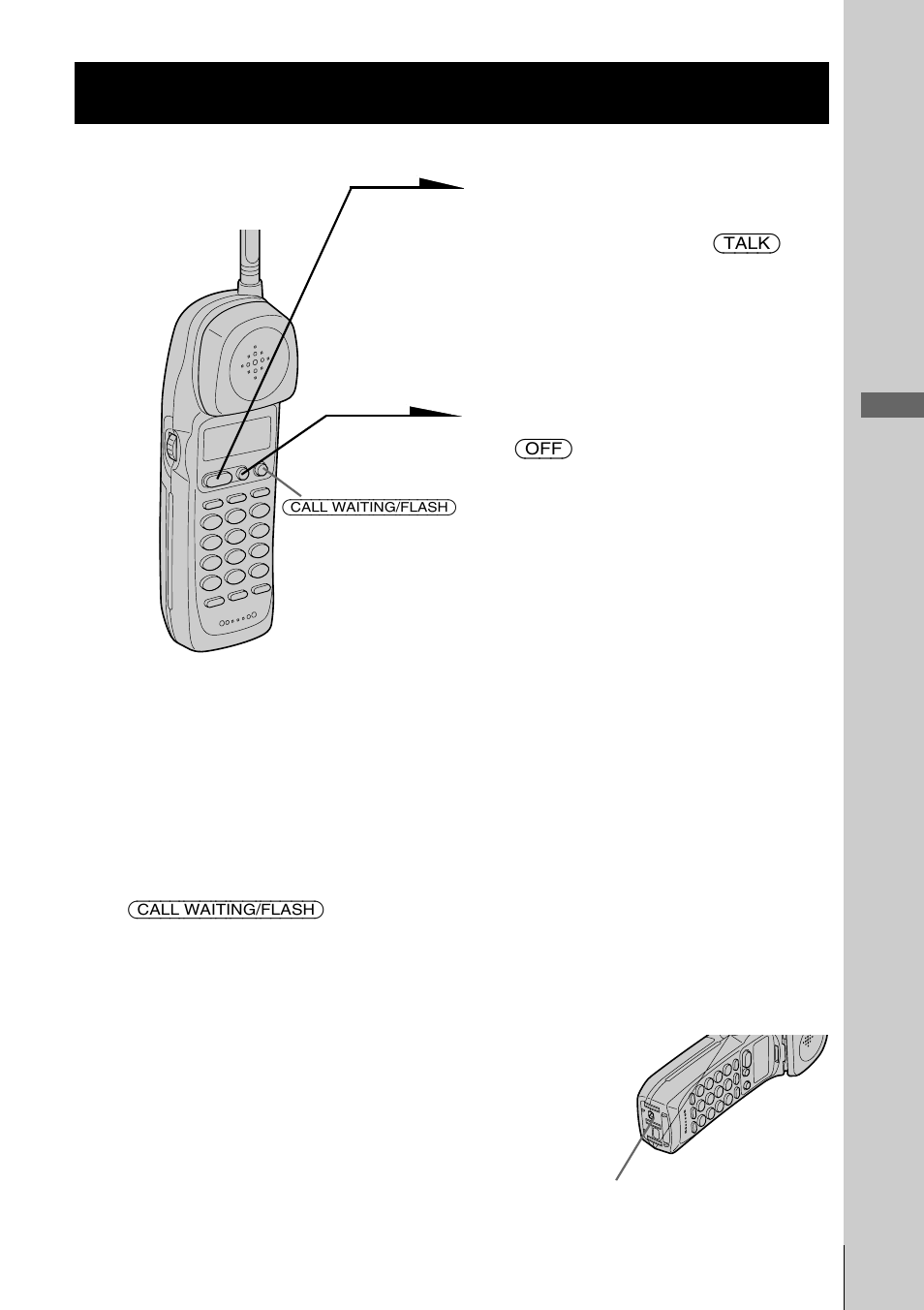 Receiving calls, Basics | Sony SPP-A2470 User Manual | Page 25 / 72