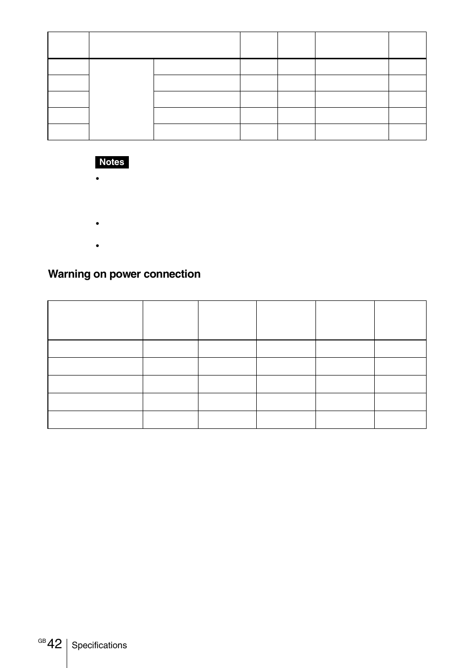 Sony VPD-MX10 User Manual | Page 42 / 128