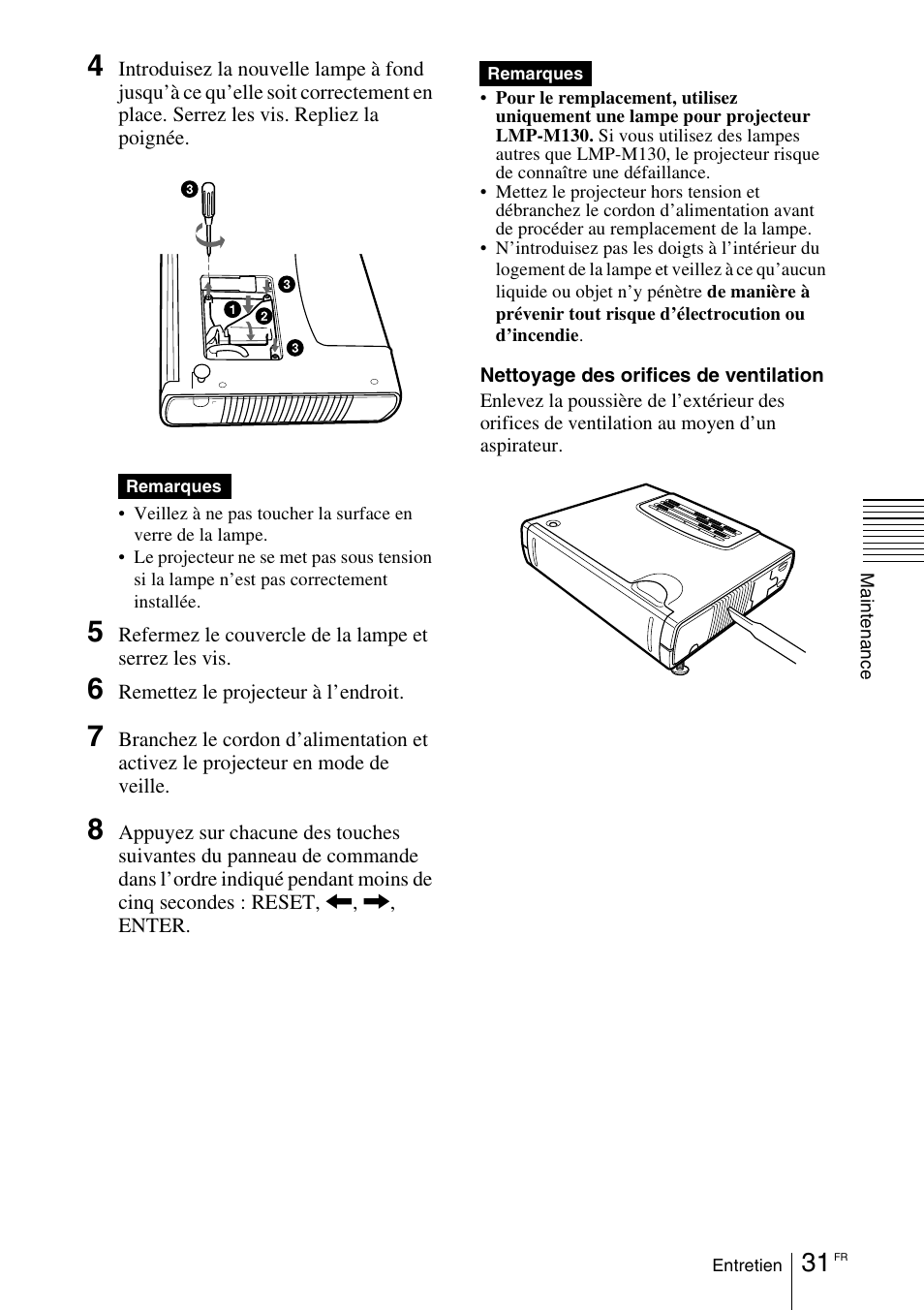 Sony VPD-MX10 User Manual | Page 73 / 128