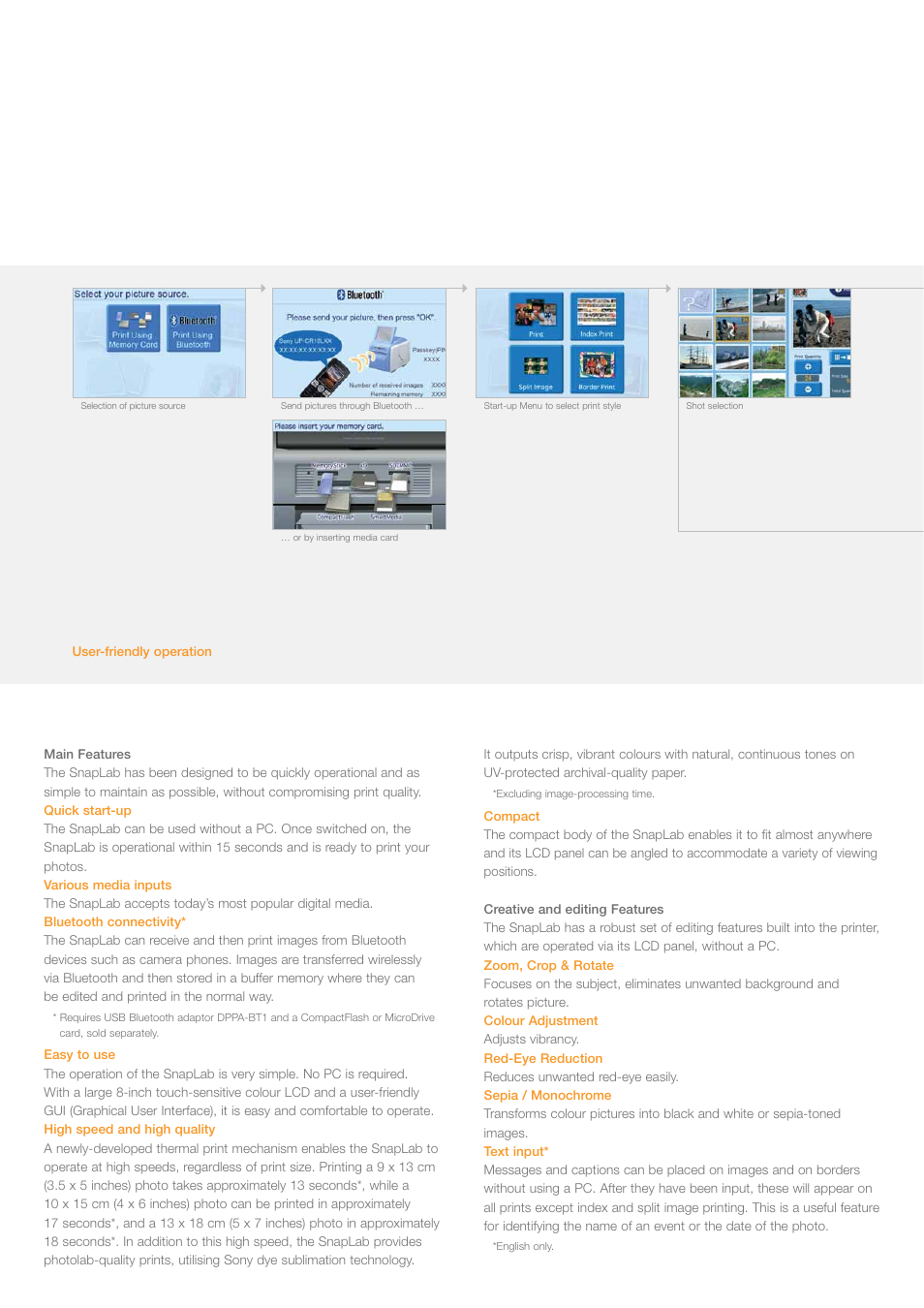 Sony UP-CR10L User Manual | Page 6 / 10