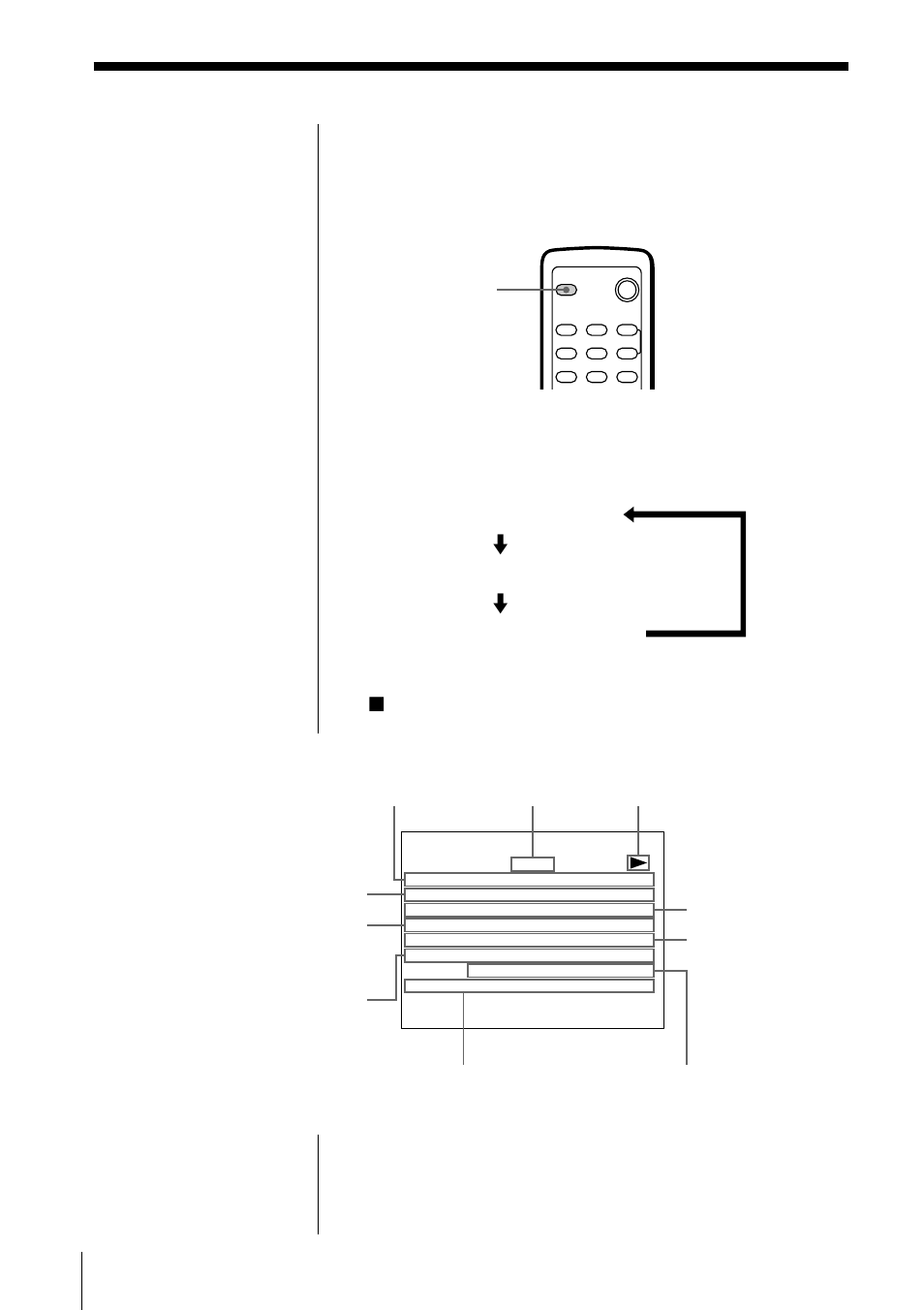 Using the on-screen display | Sony PBD-V30 User Manual | Page 20 / 84
