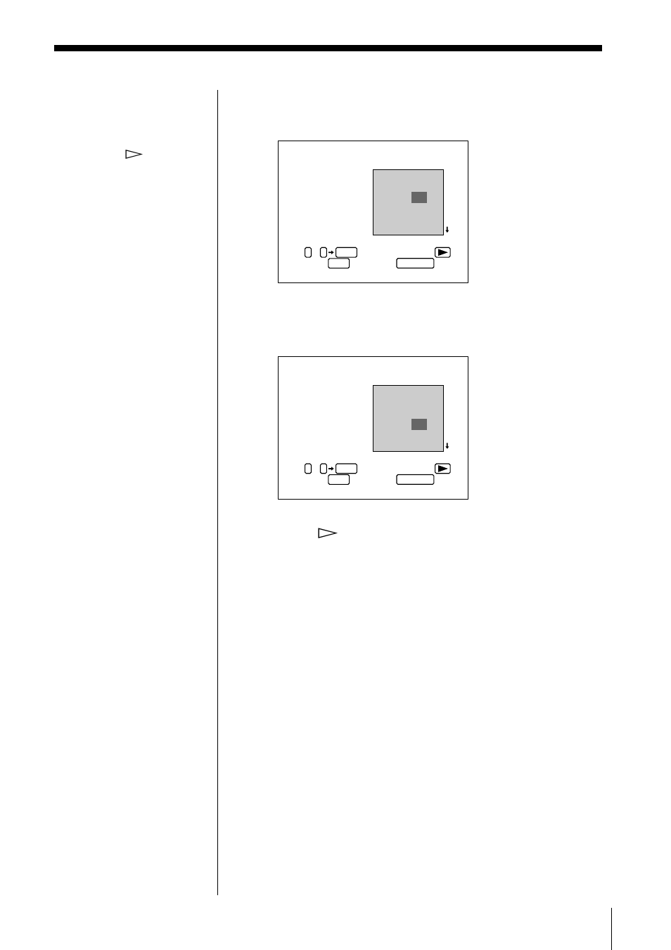 Press · play. the programed tracks start in order, Press program | Sony PBD-V30 User Manual | Page 37 / 84